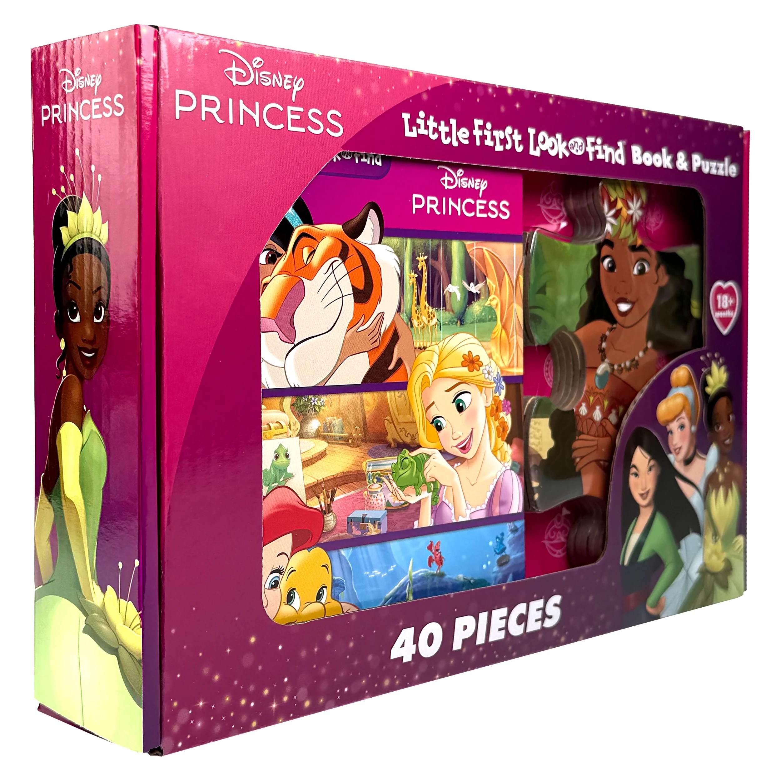 1 Disney Princess: Little First Look and Find Book and Puzzle Set, 1 of 7
