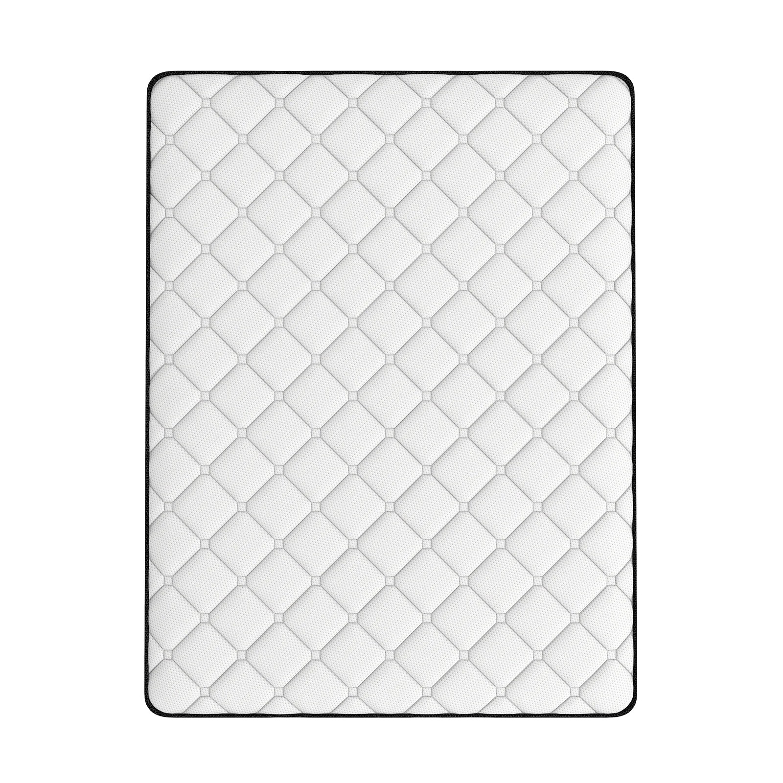 6 Royal Comfort Mattress 5 Zone Medium Support Foam Bonnell Spring 21CM - Single Bed - White, 6 of 8