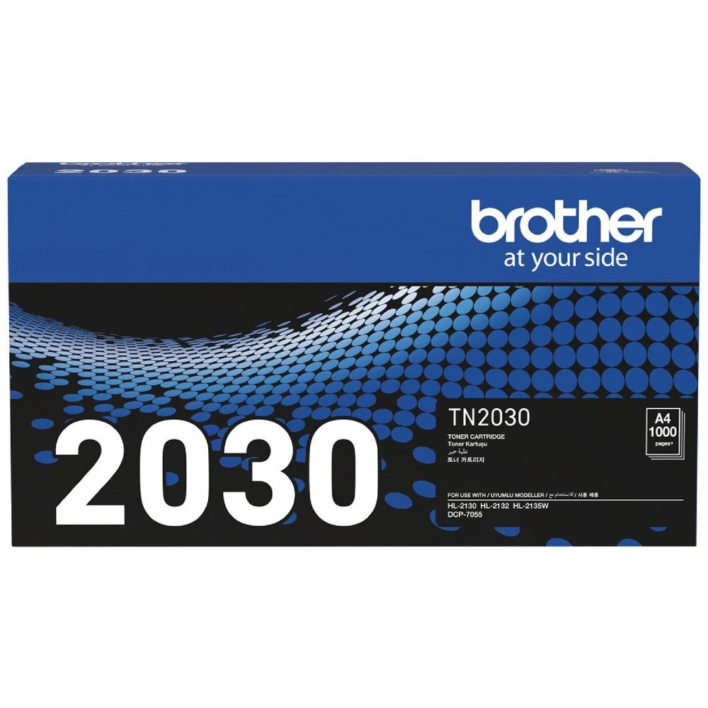 1 Brother TN 2030 Toner Cartridge Black, 1 of 1