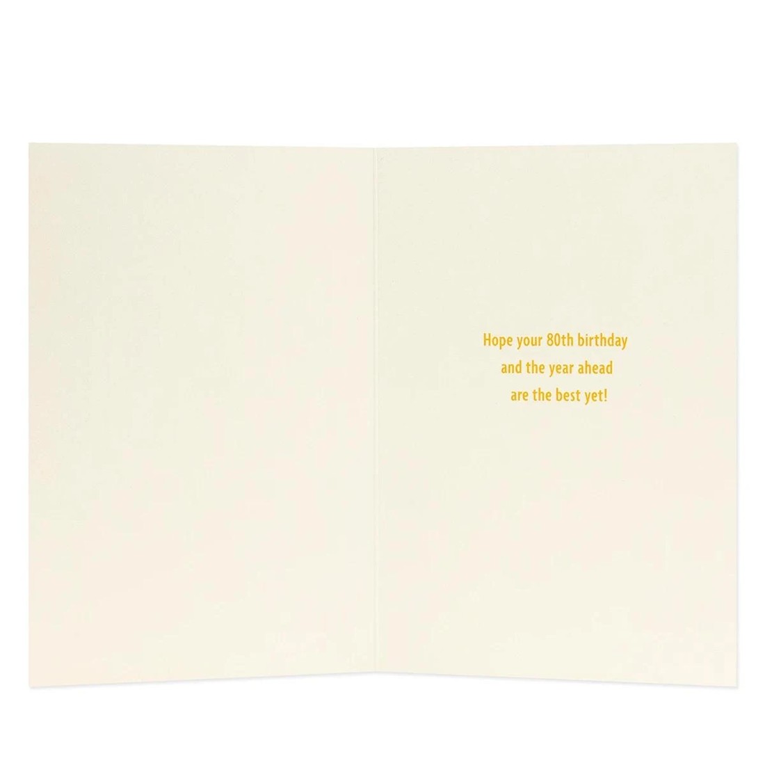 2 Connections from Hallmark 80th Birthday Card - Celebrating 80, 2 of 3