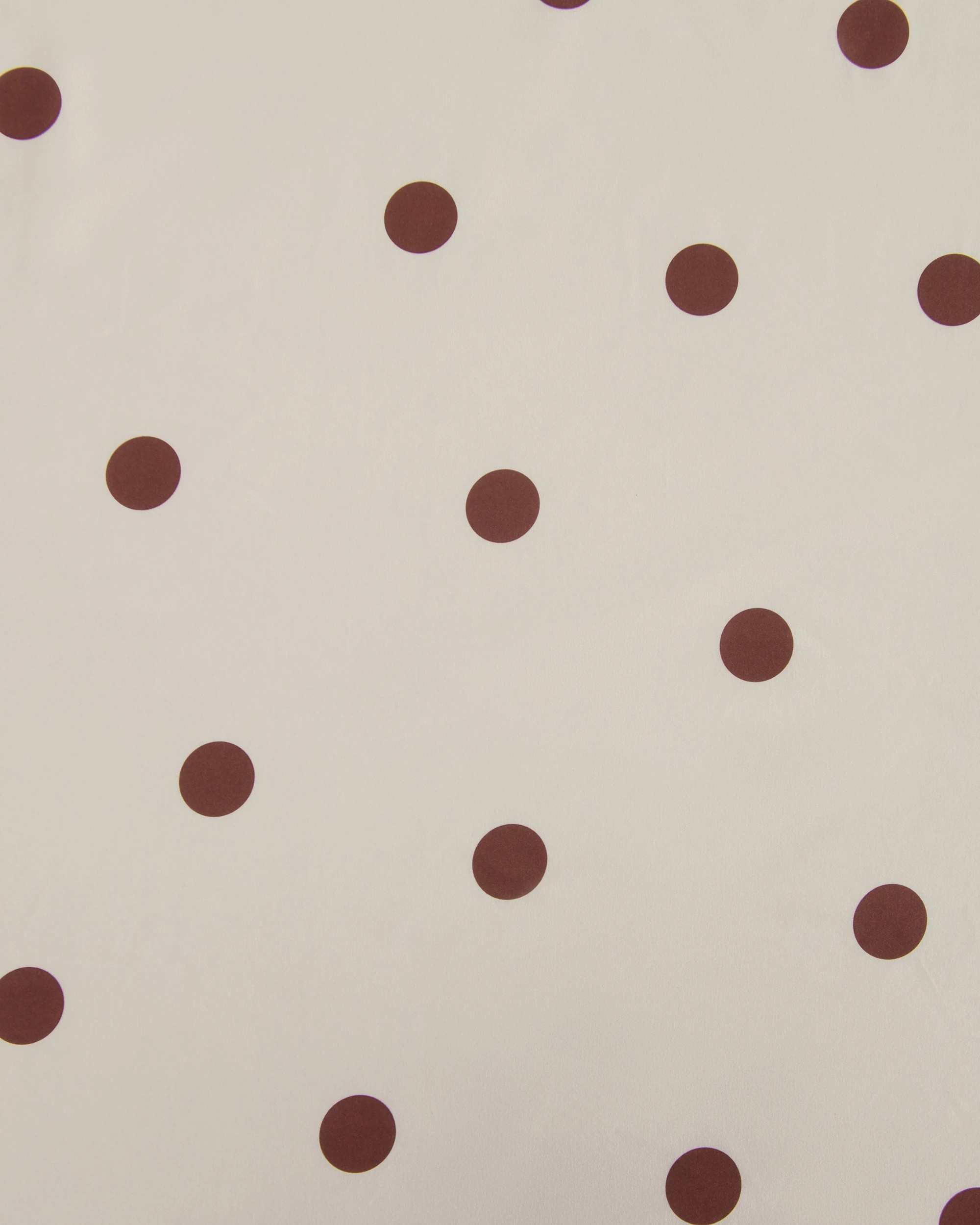 4 Dreamaker Pippa Polka Dot & Stripe Reversible Quilt Cover Set - Super King Bed - Natural/Chocolate, 4 of 6