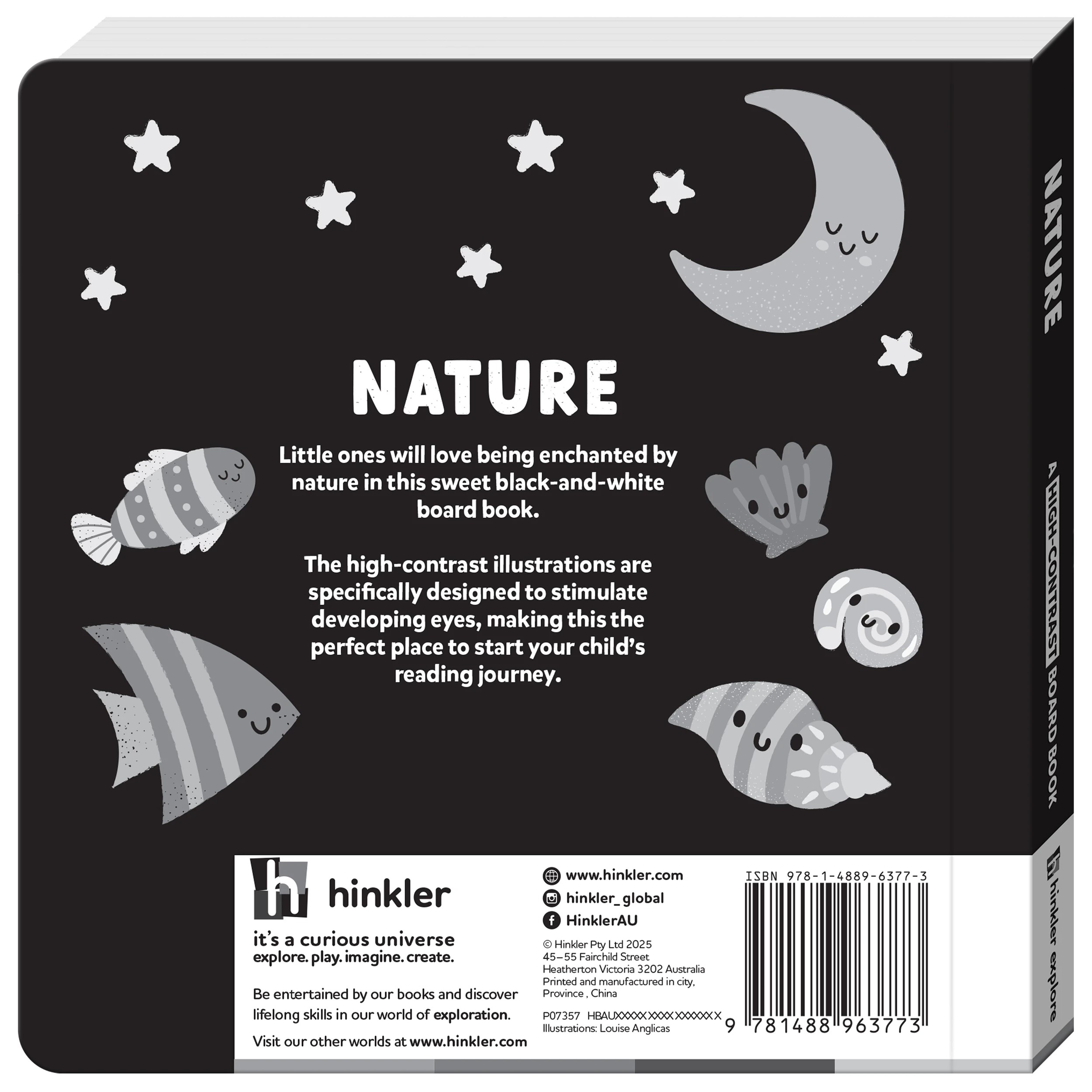 5 Nature: A High-Contrast Board Book​, 5 of 5