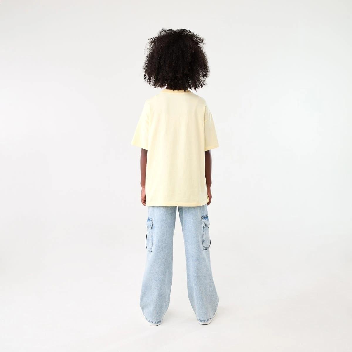 6 Oversized T-shirt CALIFORNIA ORANGE SORBET, 6 of 6