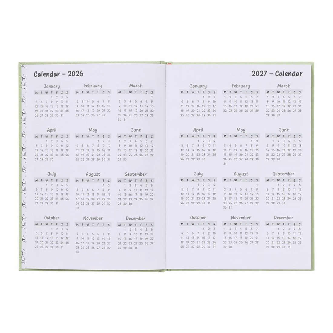 4 Peanuts A5 Week to View Diary 2026 Snoopy, 4 of 8