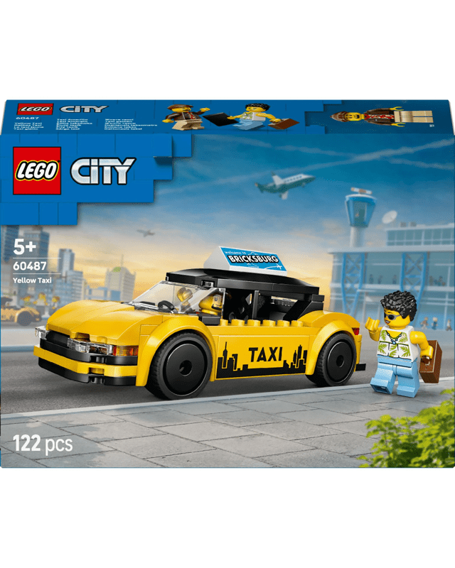 LEGO City Yellow Taxi 6