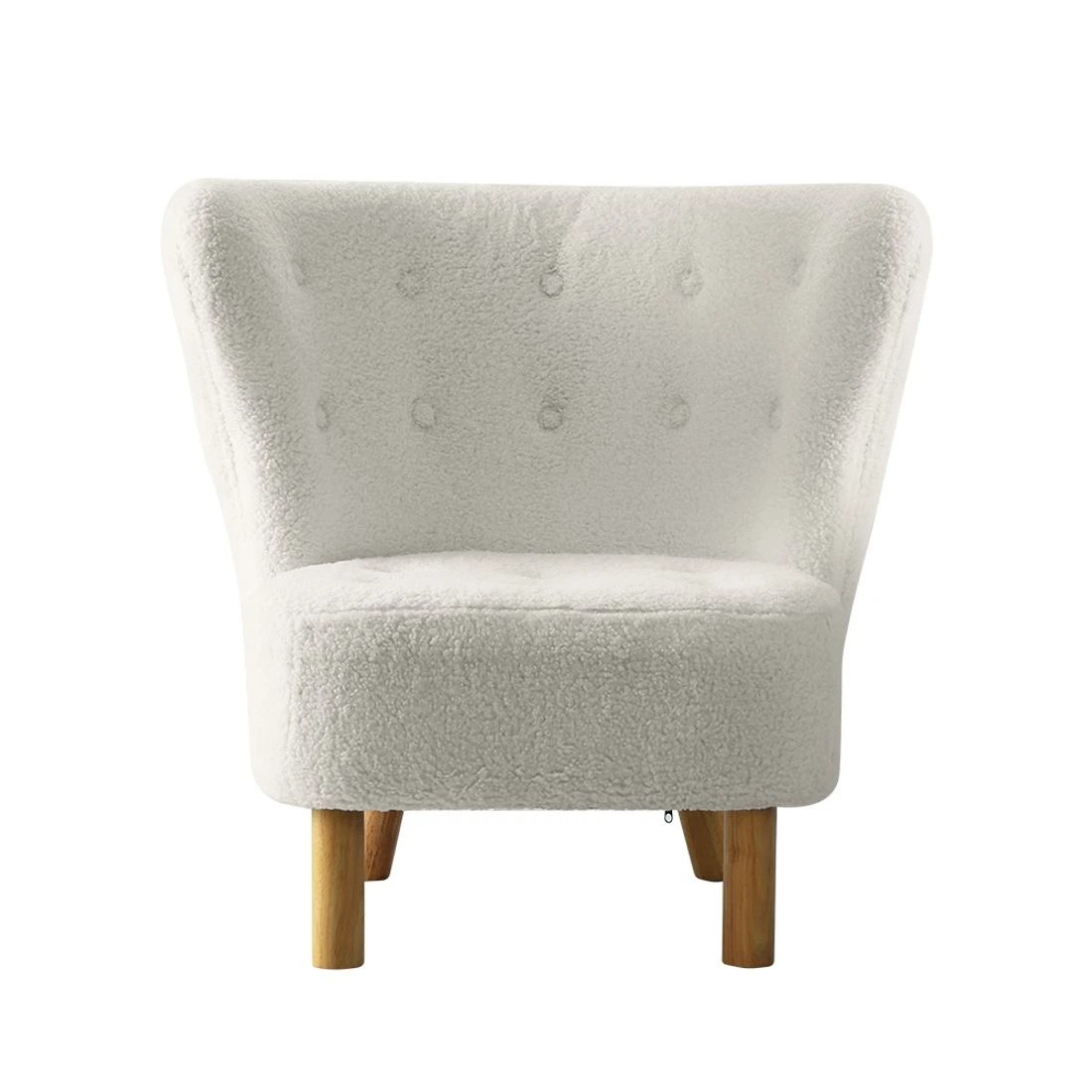 4 Artiss Armchair Lounge Accent Chair Armchairs Couch Chairs Sofa Bedroom - White, 4 of 5