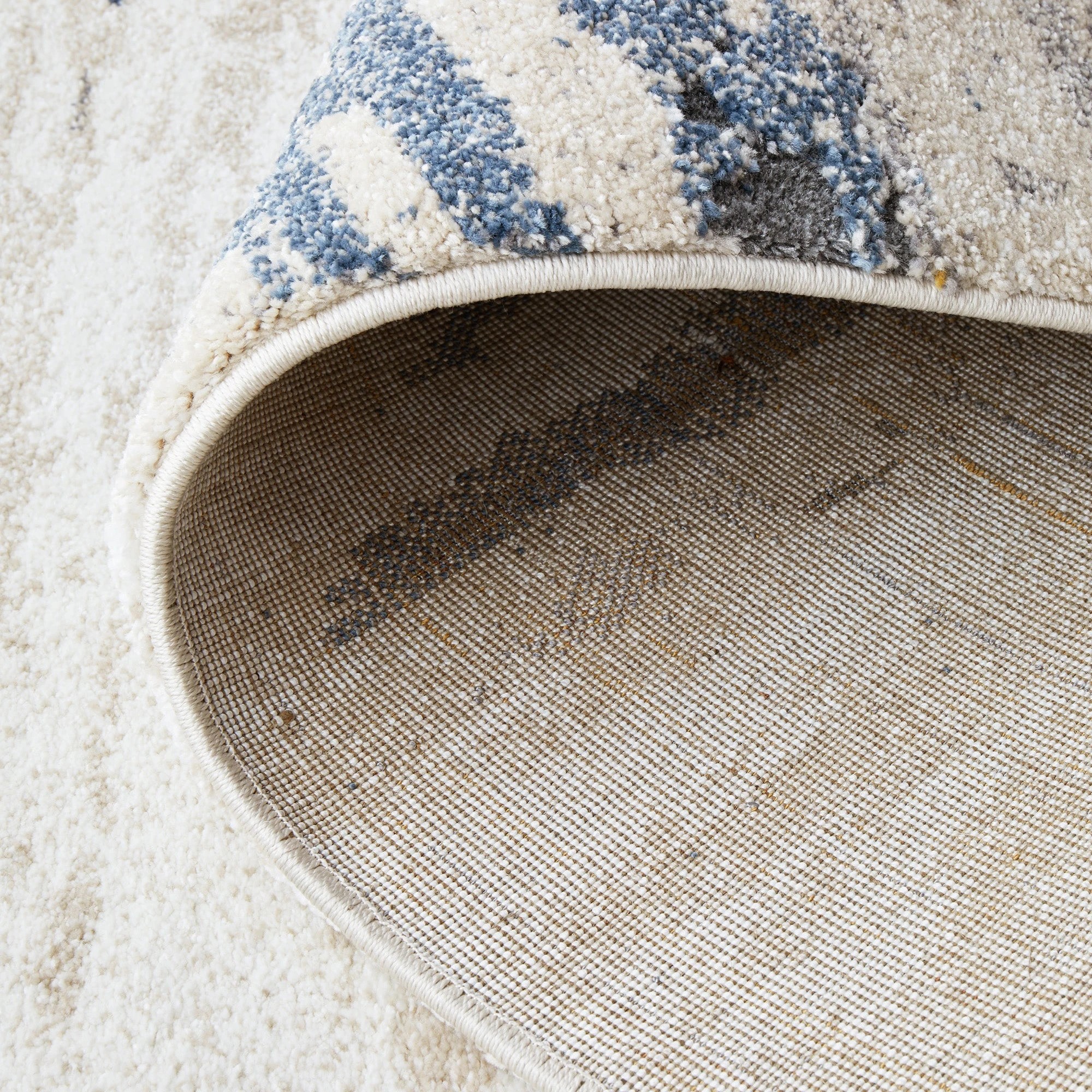 6 Common Ground Rugs Breezewood 55 400x300cm - Extra Extra Large Indoor Floor Rug - Blue, 6 of 7