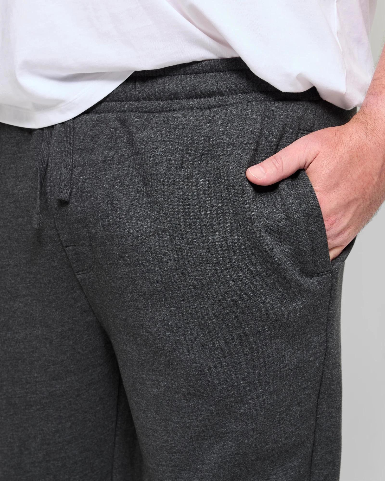 5 Target Plus Size Non-Cuffed Trackpants CHARCOAL, 5 of 5