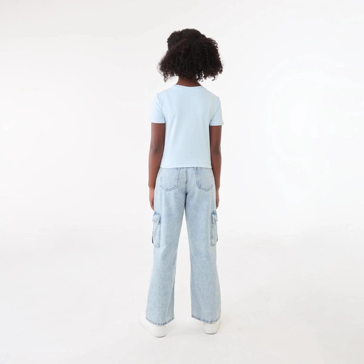 6 Active Kids Super Soft T-shirt ICE MIST, 6 of 6