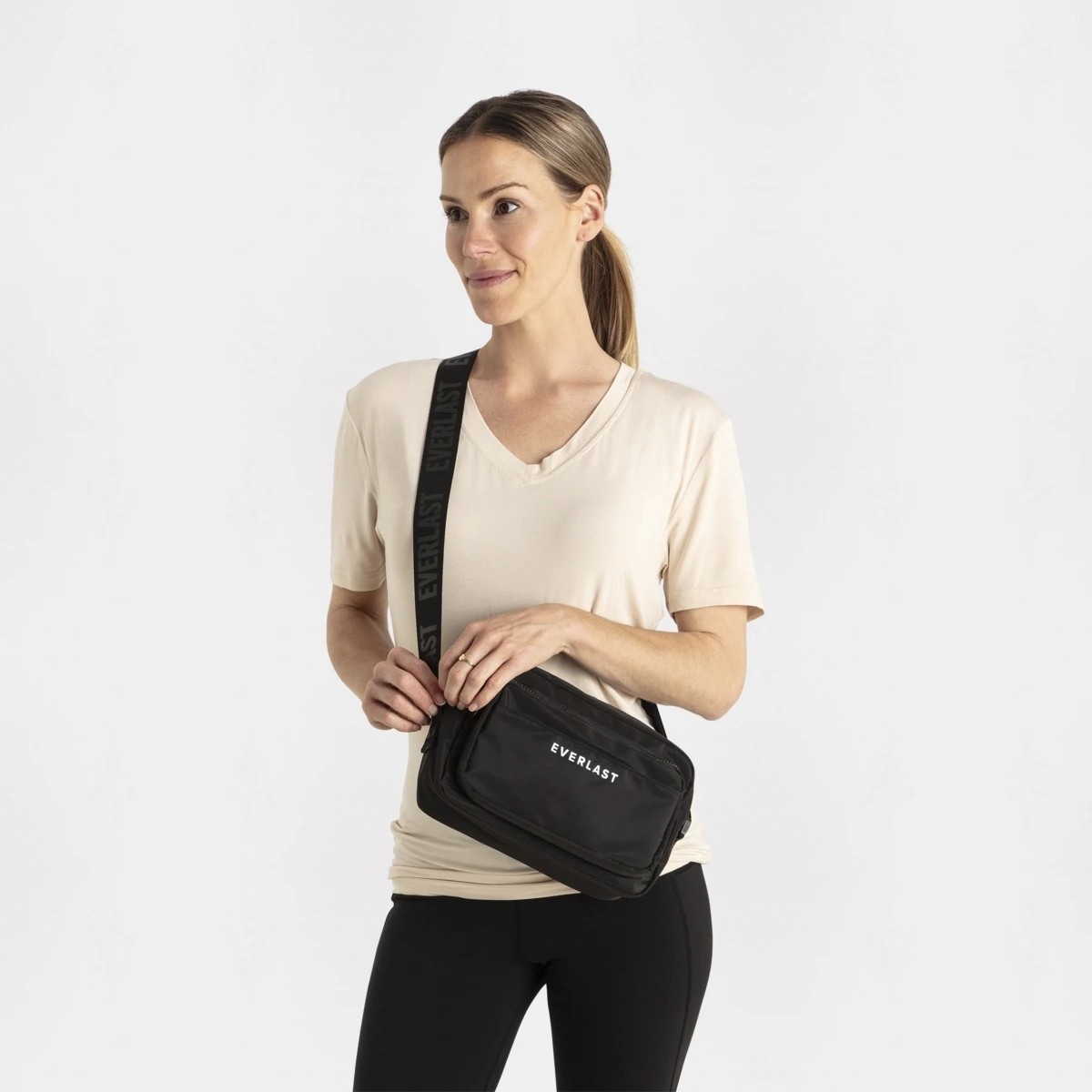 5 Everlast Classic Crossbody Bag - Black, 5 of 5