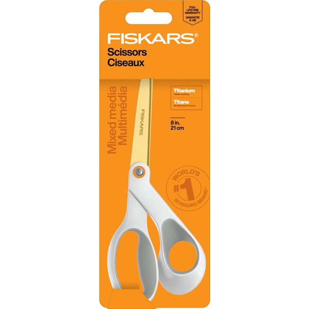 2 Fiskars Titanium Scissors 8"/20cm, 2 of 6
