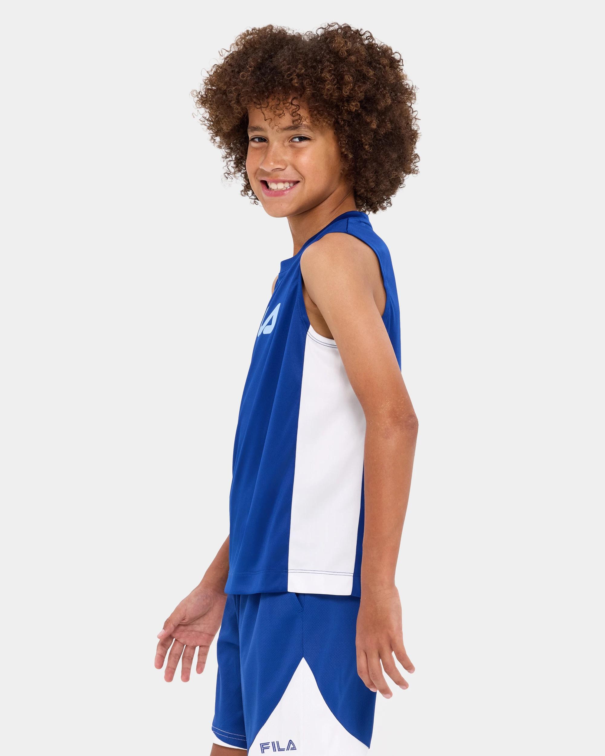 2 Fila Oscar Tank Top BLUE, 2 of 4