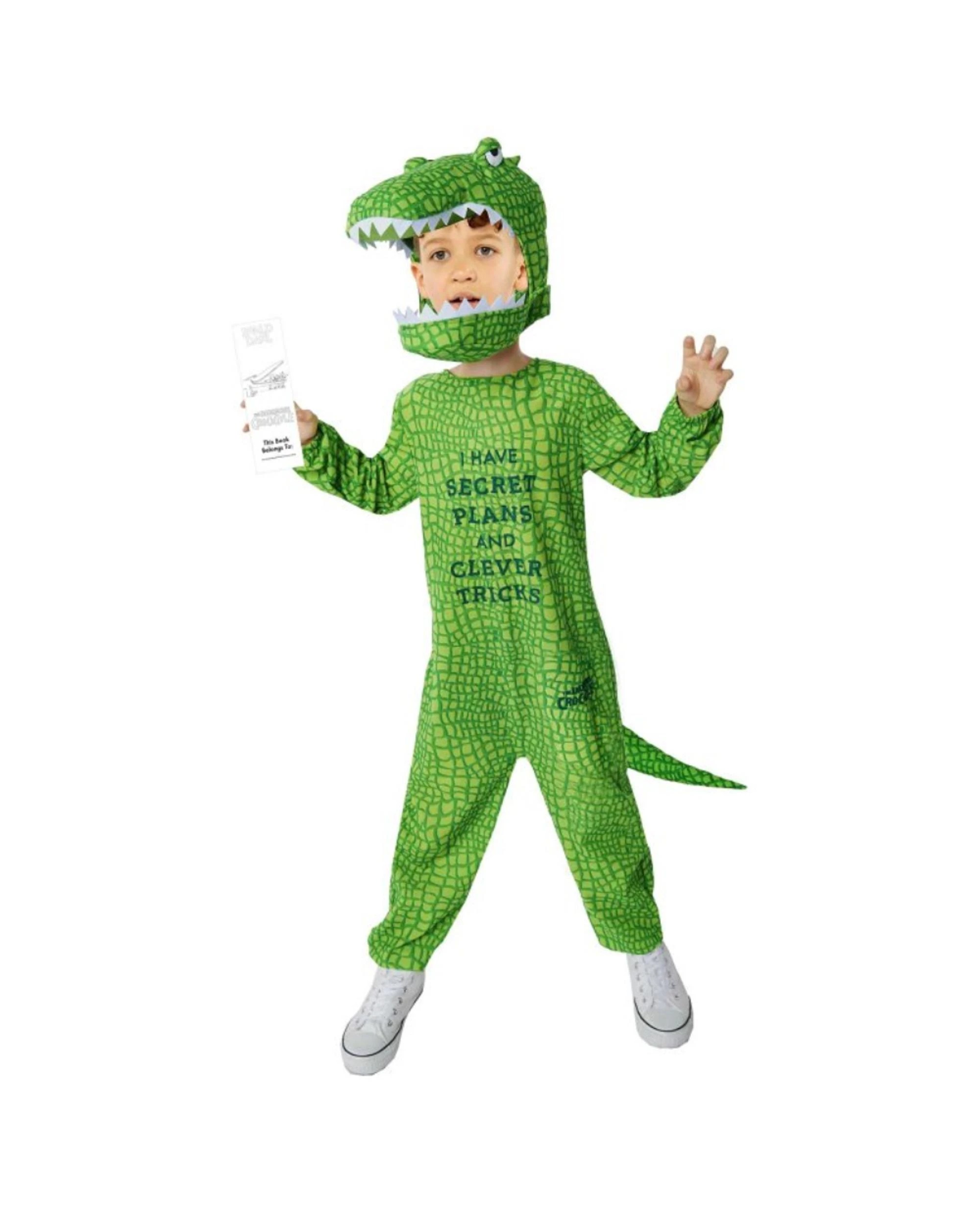 1 The Enormous Crocodile Child Costume Size 6-8 Years, 1 of 2
