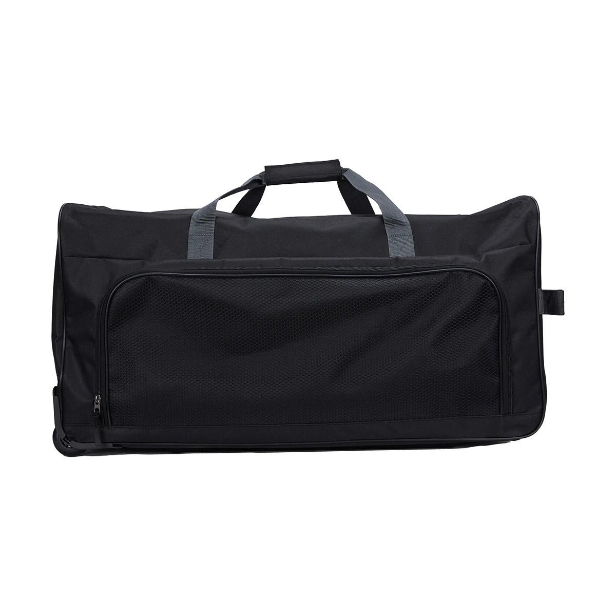 2 Large Duffle Bag with Wheels - Black, 2 of 8