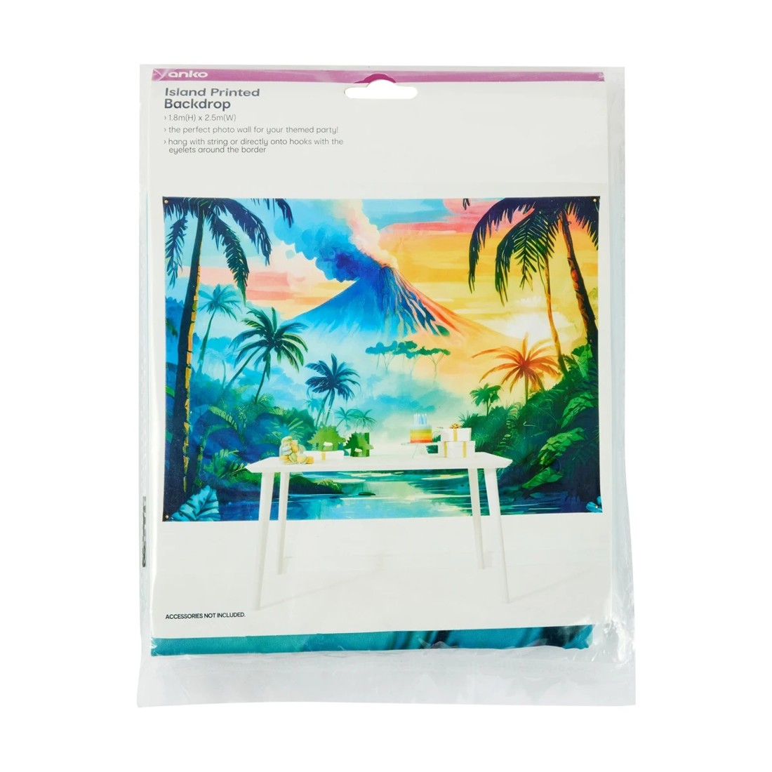 7 Island Printed Backdrop, 7 of 7