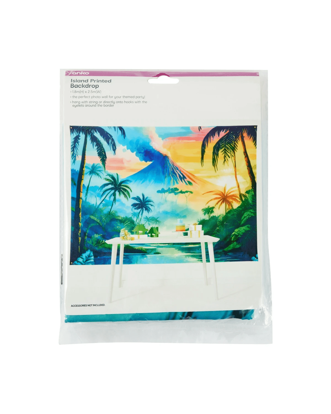 7 Island Printed Backdrop, 7 of 7