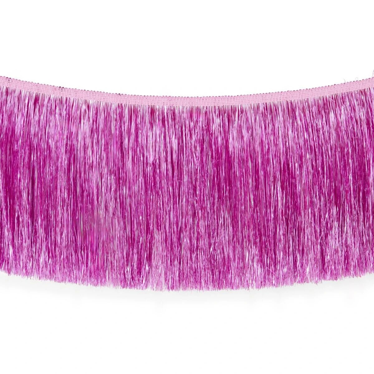 4 Pink Tassel Fringe Garland, 4 of 5