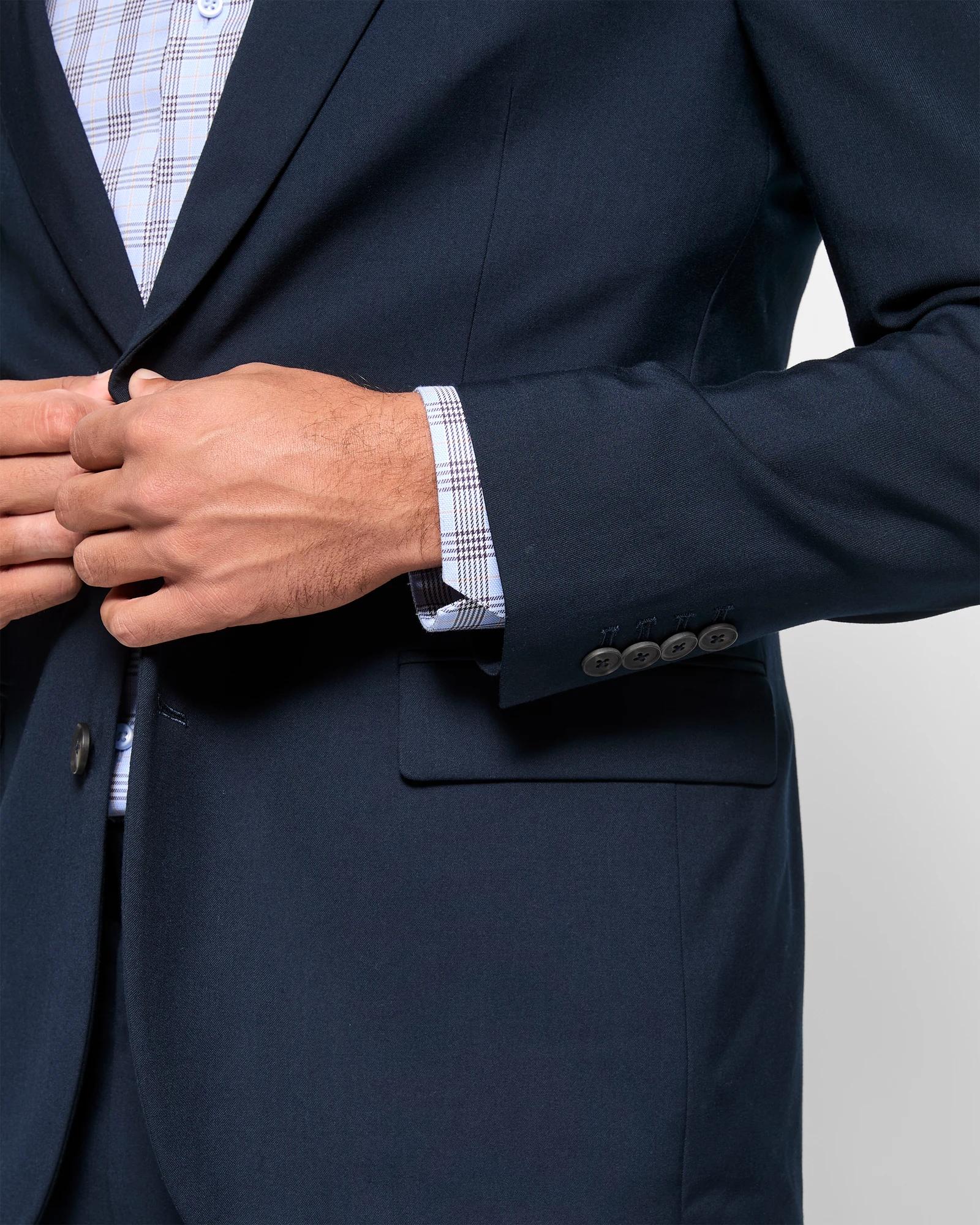 5 Tailored Fit Suit Jacket - Preview NAVY BLUE, 5 of 5