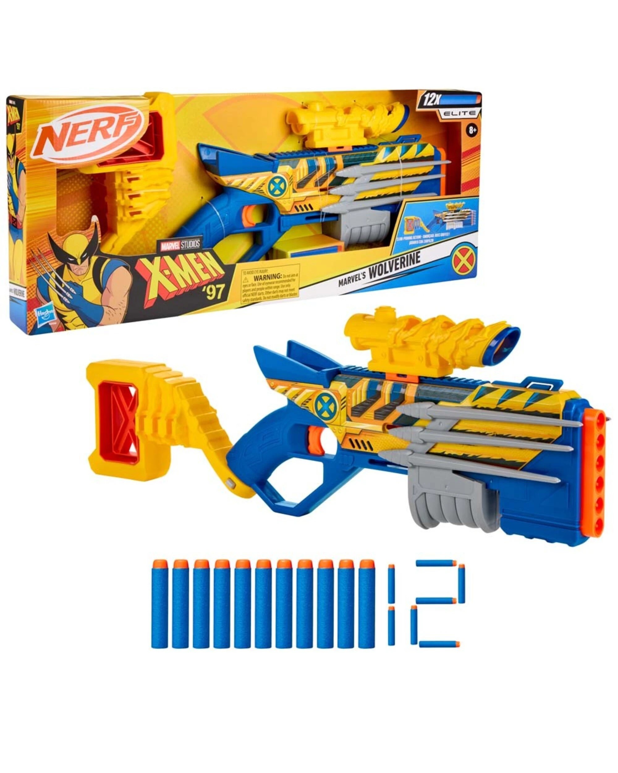 5 Marvel - Wolverine Nerf Blaster, 5 of 5