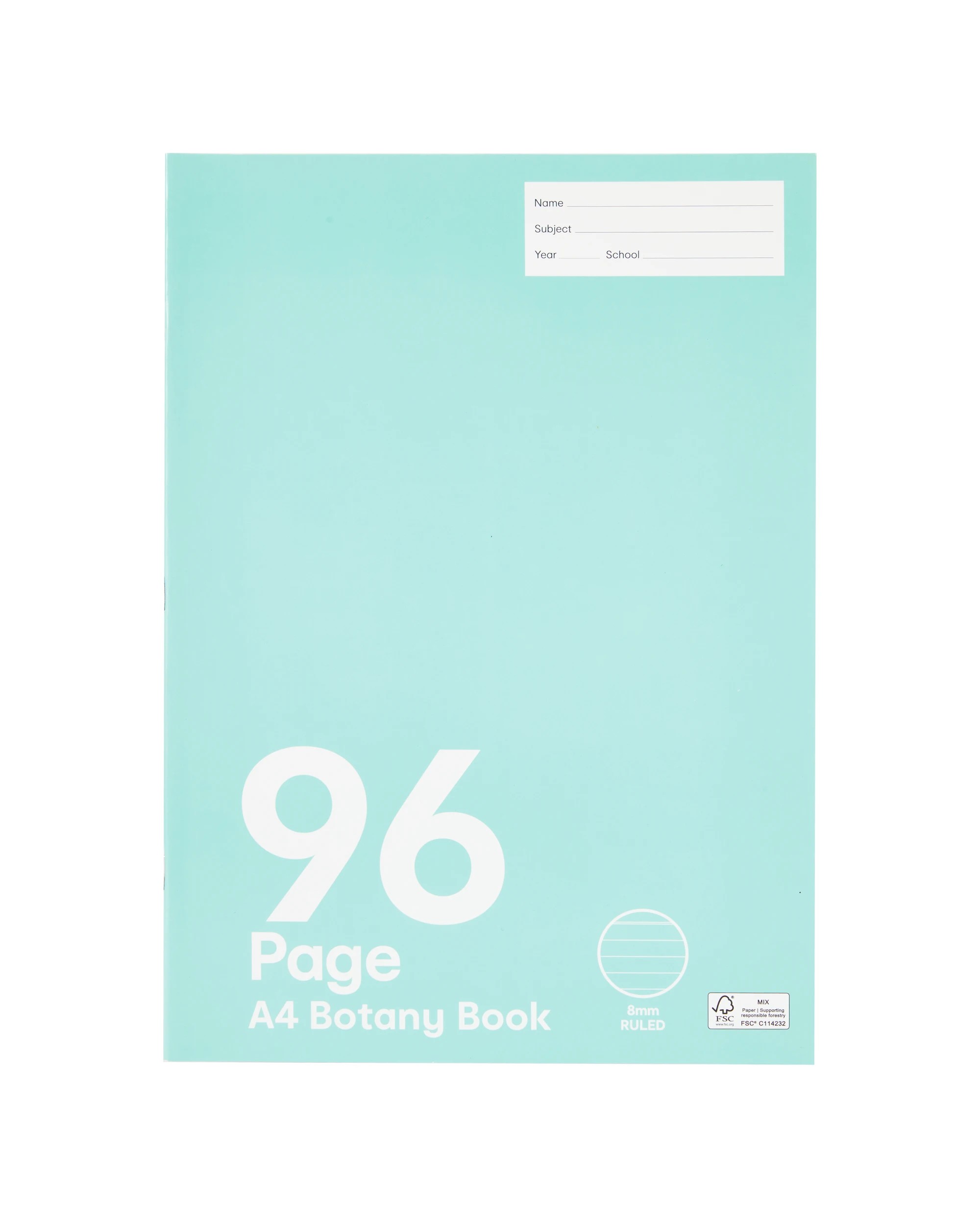 1 A4 Botany Book - 96 Pages, 1 of 4