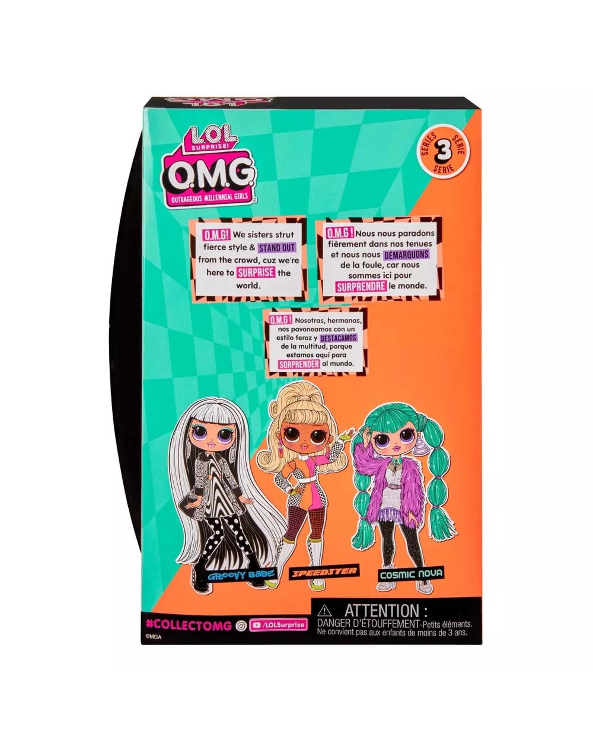 4 L.O.L. Surprise OMG House Of Surprises Doll S3 Speedster, 4 of 4