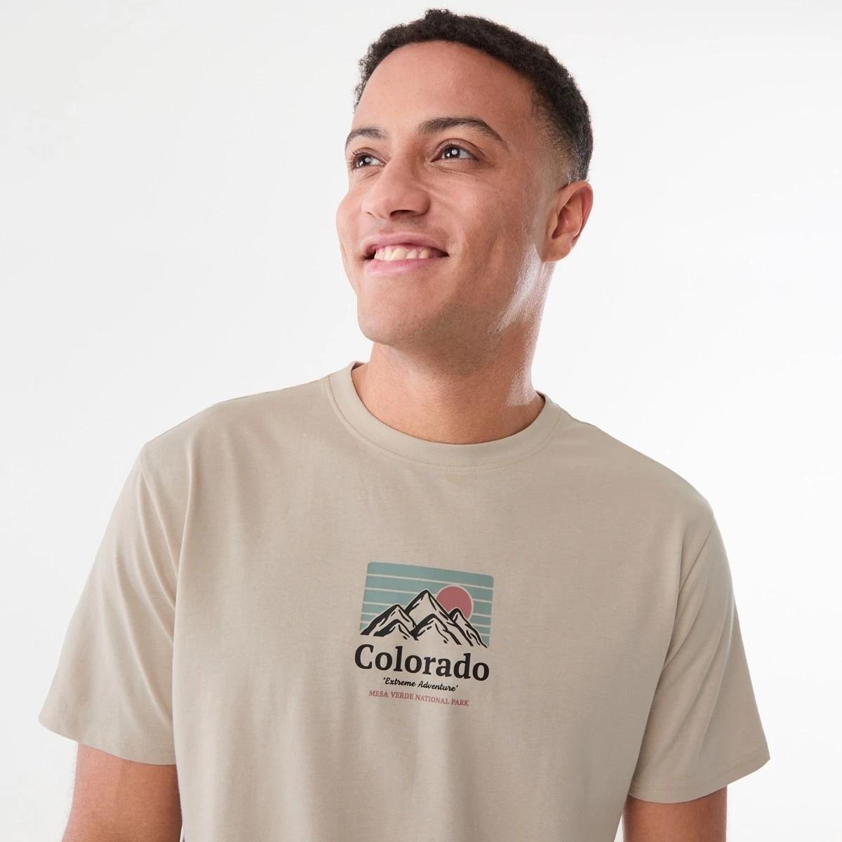 4 Printed T-shirt NEUTRAL, 4 of 5