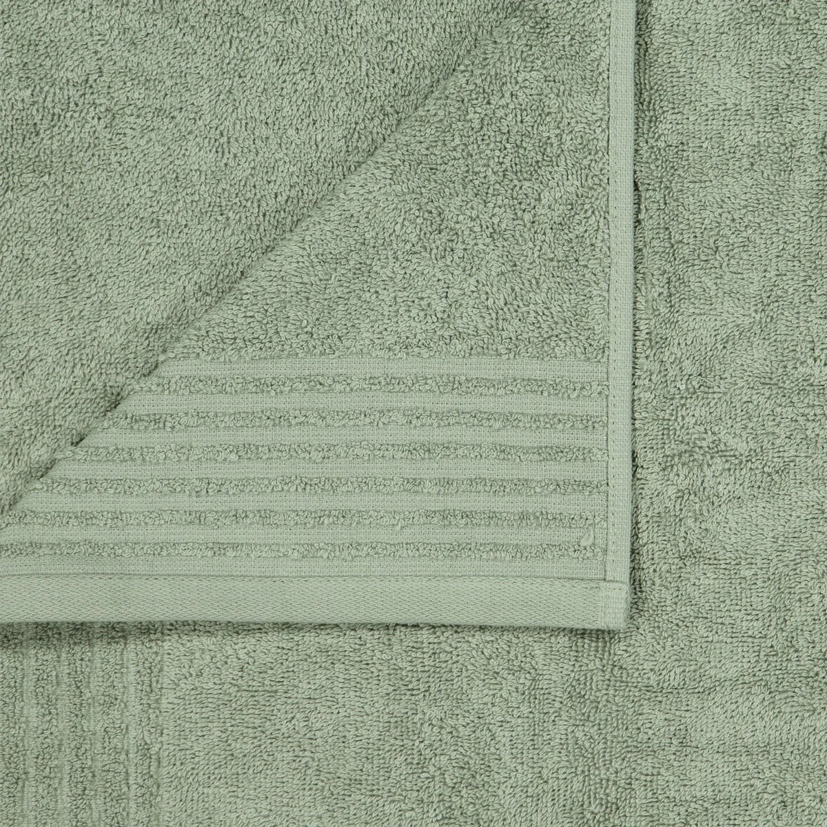 2 Edan Cotton Bath Towel - Moss, 2 of 6