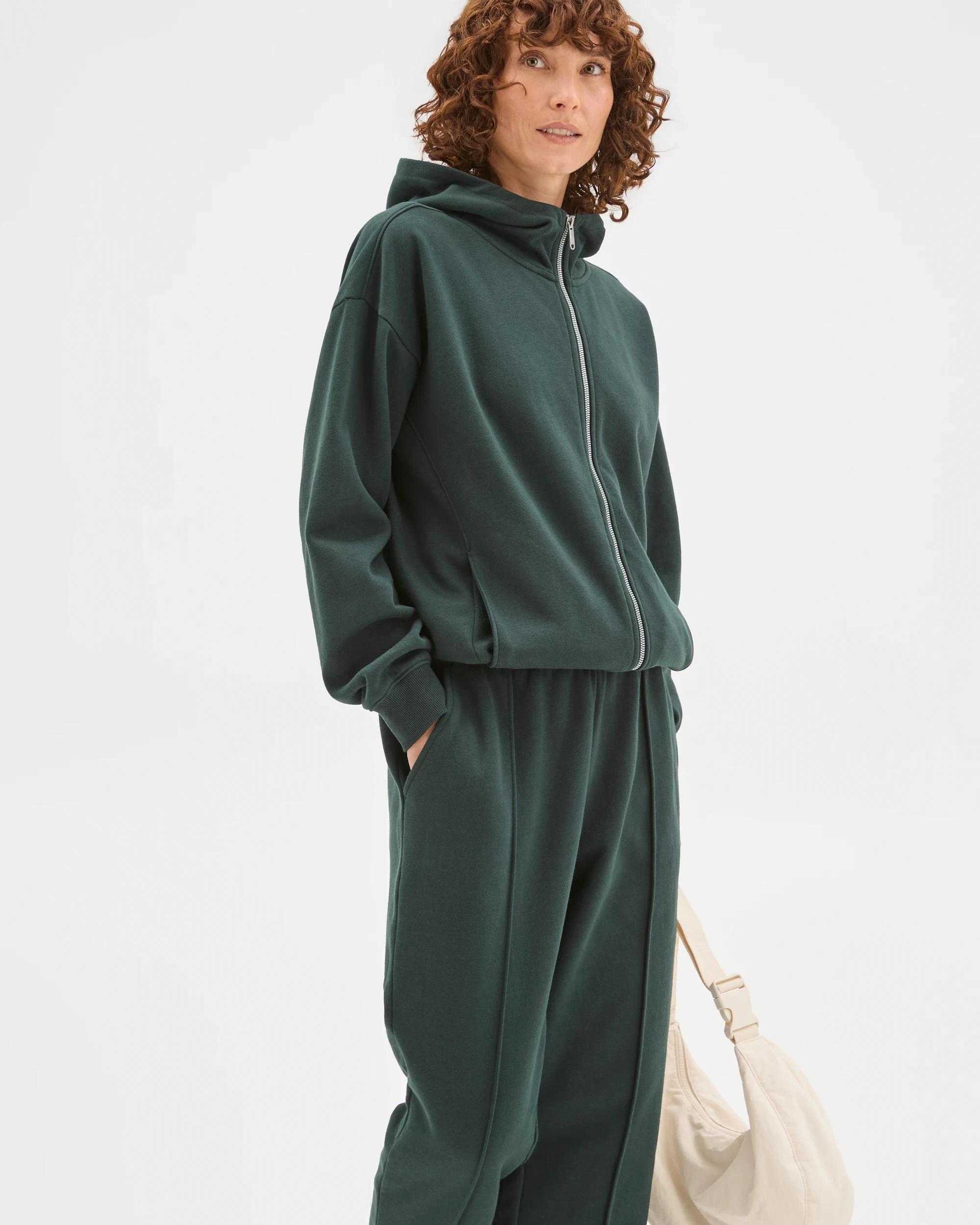 3 Target Active Active Australian Cotton Blend Fleece Trackpants PINE/PINTUCK, 3 of 7