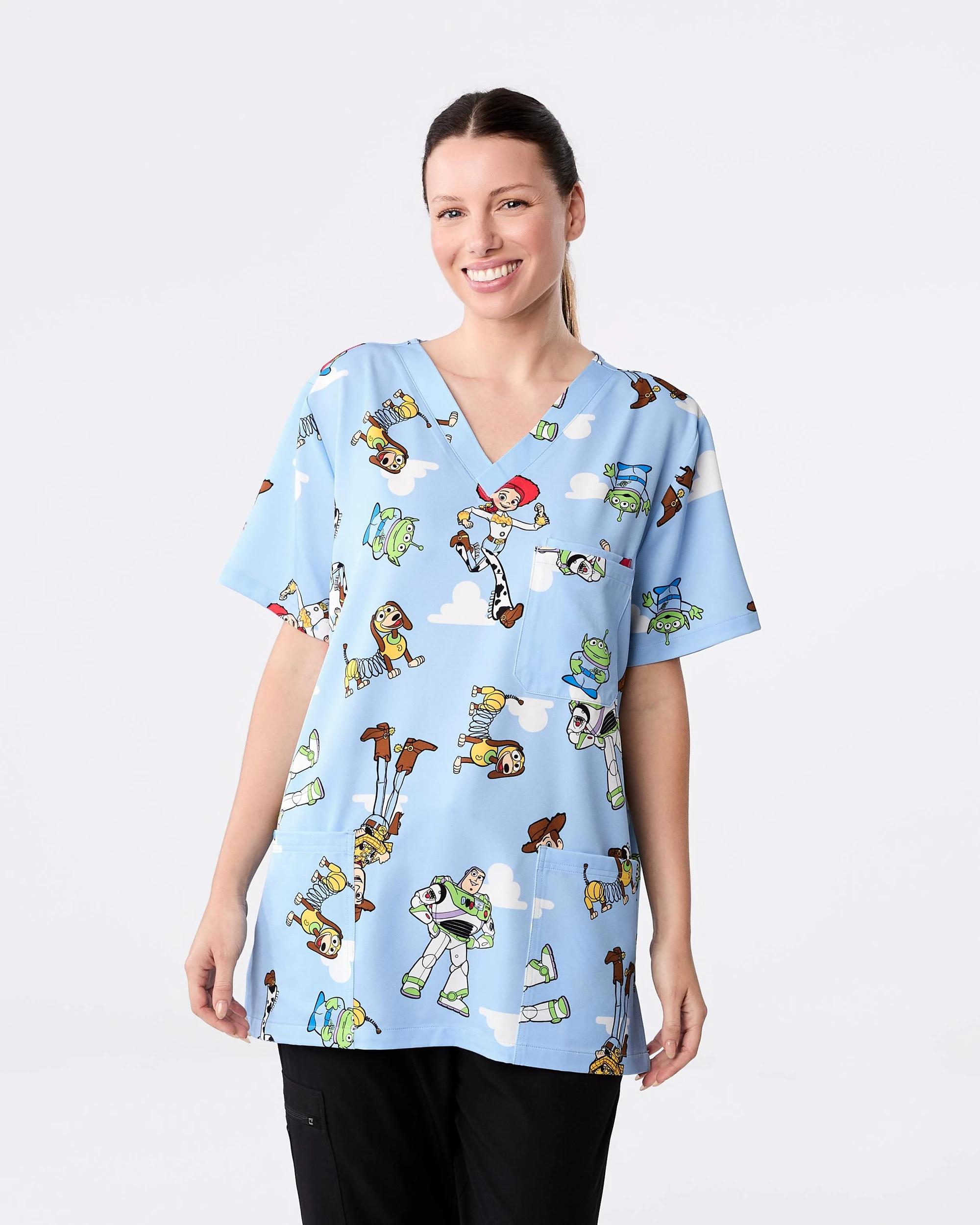 1 Workwear Toy Story License Scrub Top Toy Story, 1 of 7