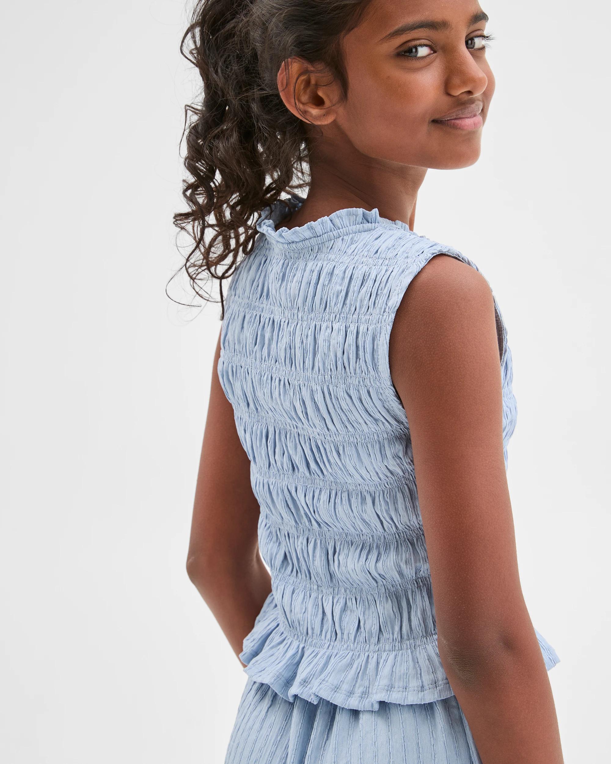 5 Target Kids Textured Knit Tank Top BLUE, 5 of 7