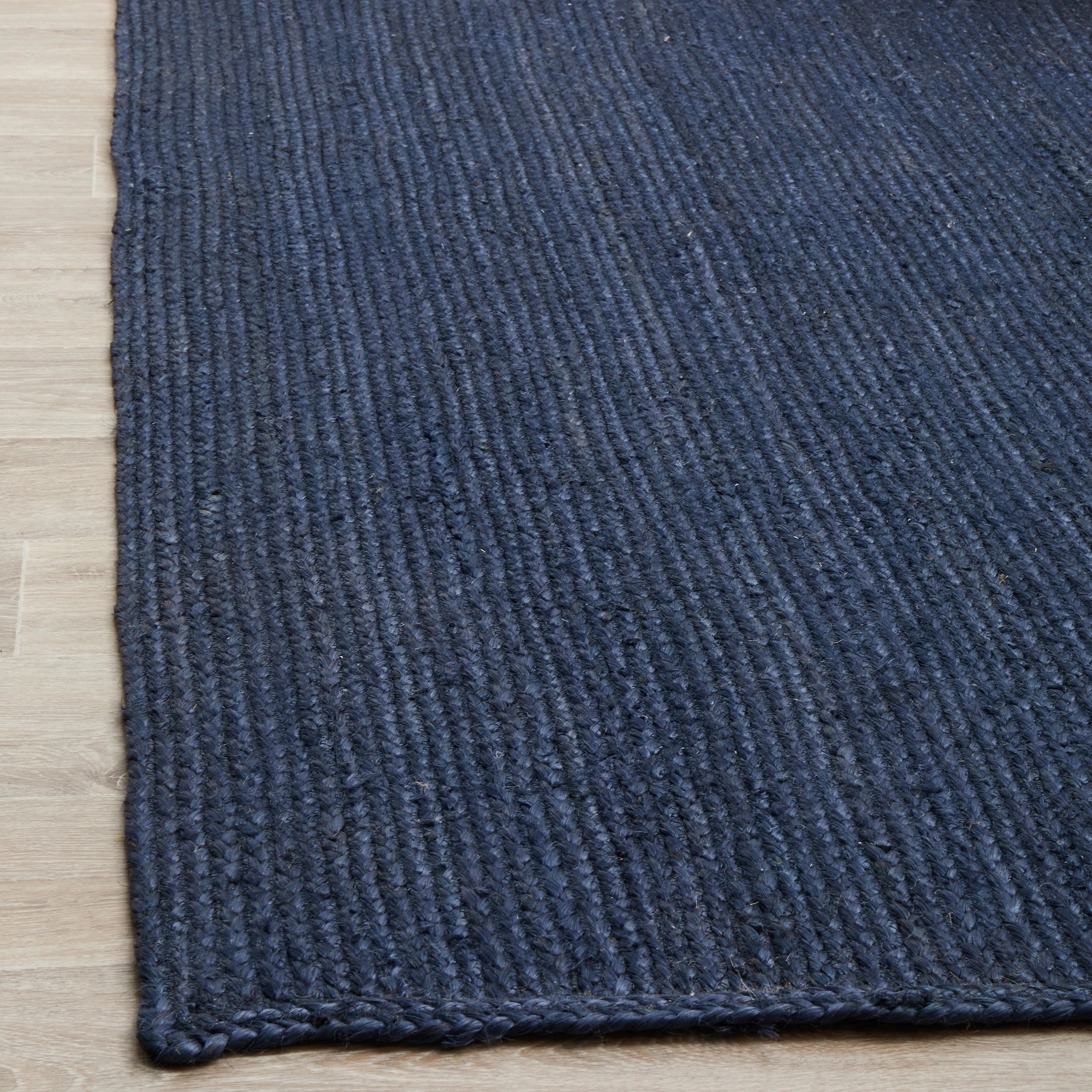 2 Common Ground Rugs Shoreline 280x190cm - Large Jute Rug - Blue, 2 of 10
