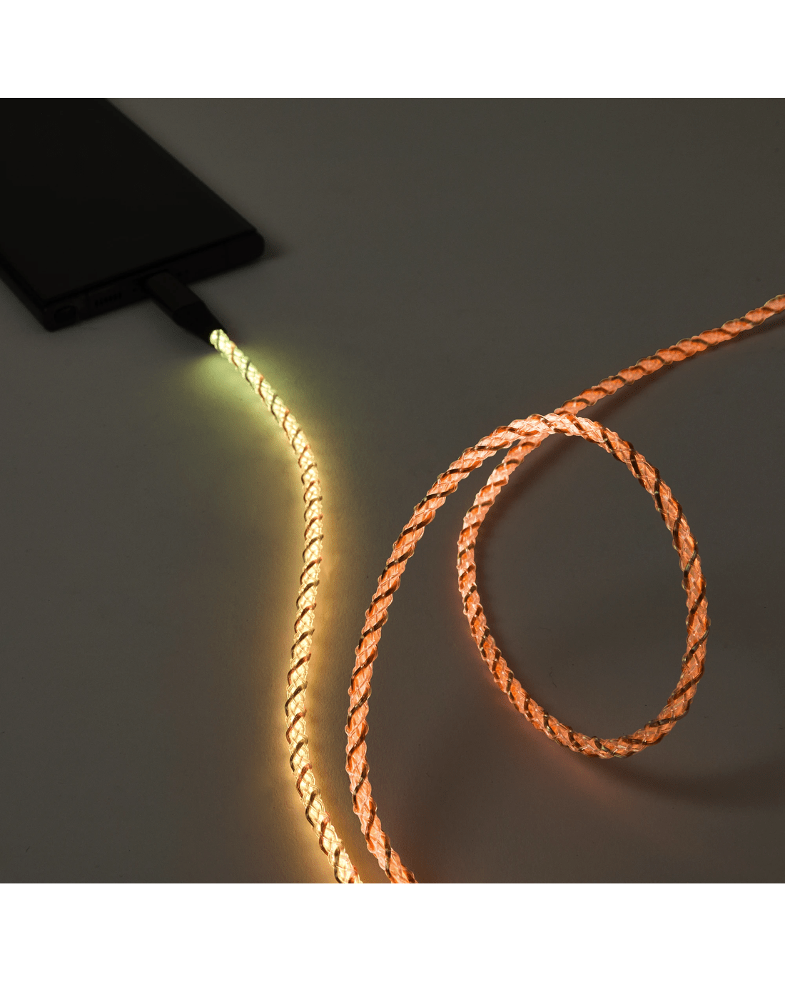 8 1.2m Light Up USB-A to USB-C Cable, 8 of 9