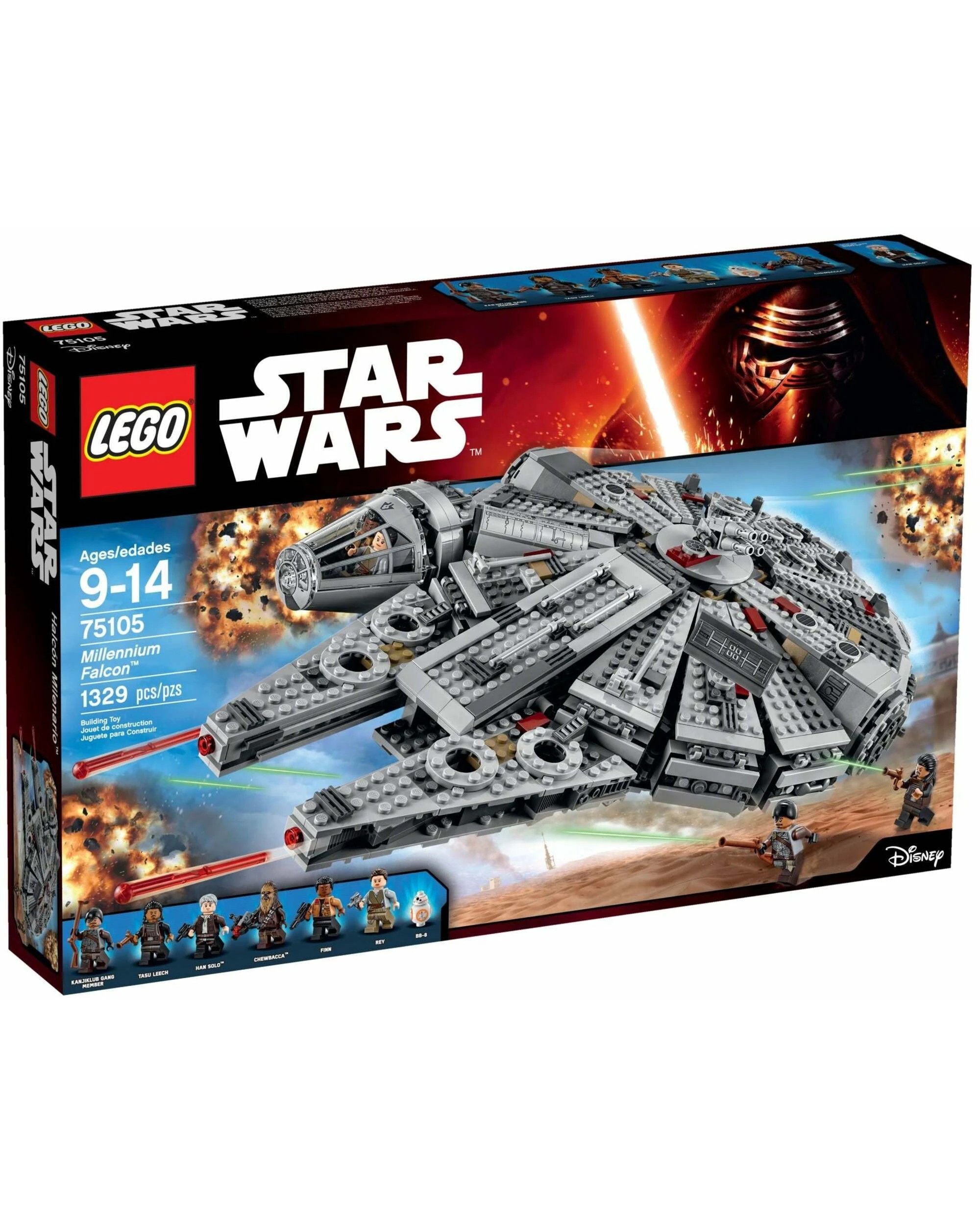 1 LEGO 75105 Millennium Falcon - Star Wars: The Force Awakens, 1 of 5