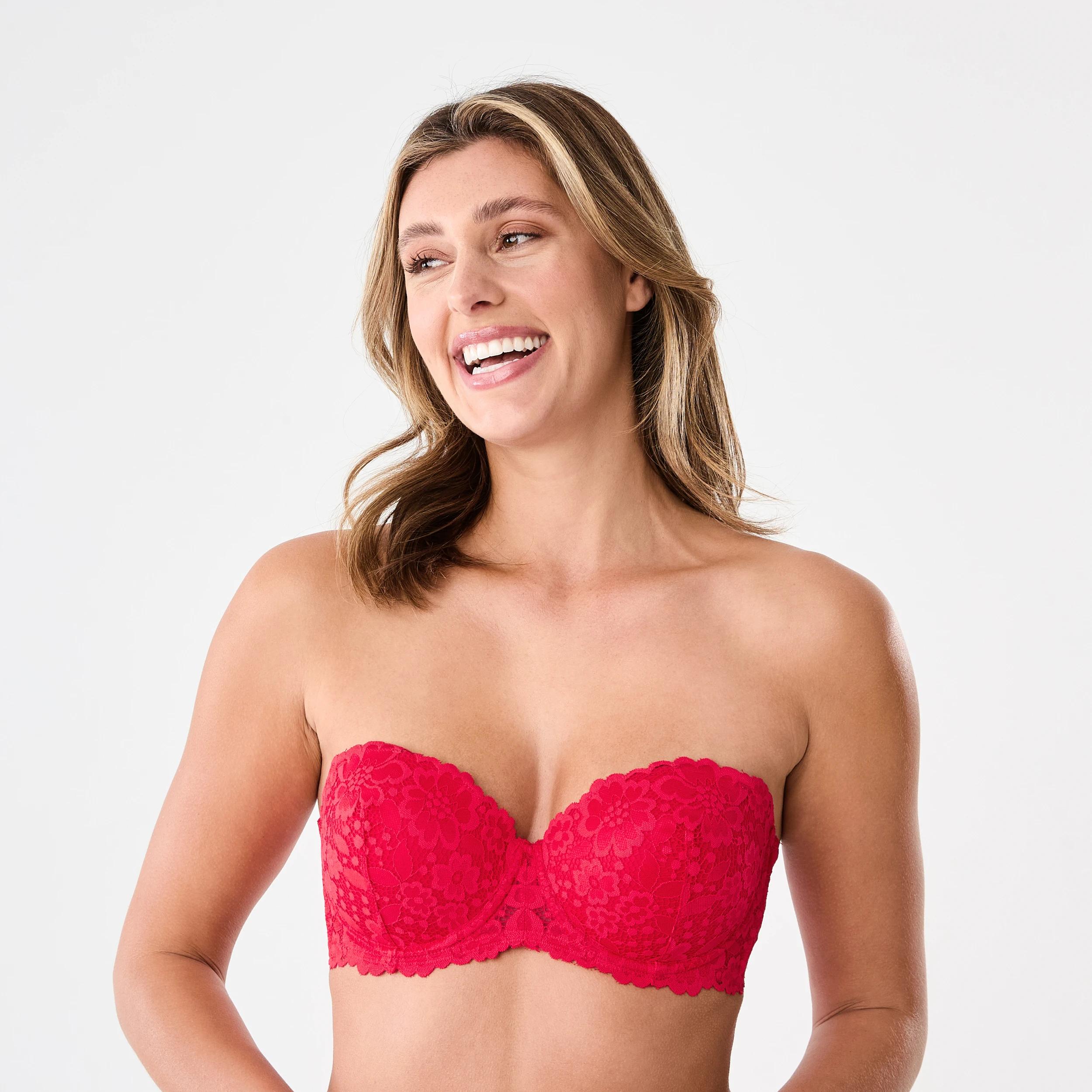 1 Co-ordinated Balconette Bra STRAWBERRY, 1 of 9