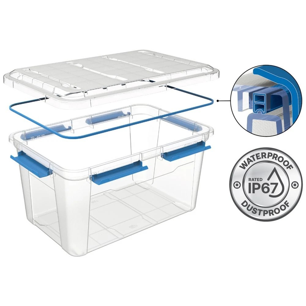 4 Ezy Storage 75L Waterproof IP67 Storage Container, 4 of 7