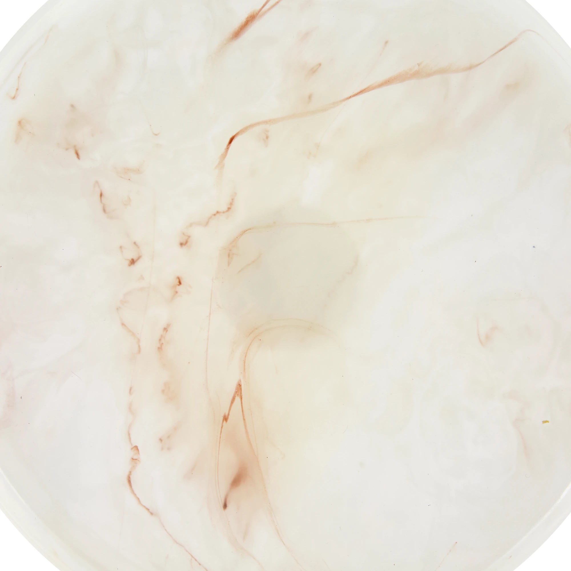 3 White Onyx Look Decor Tray, 3 of 5