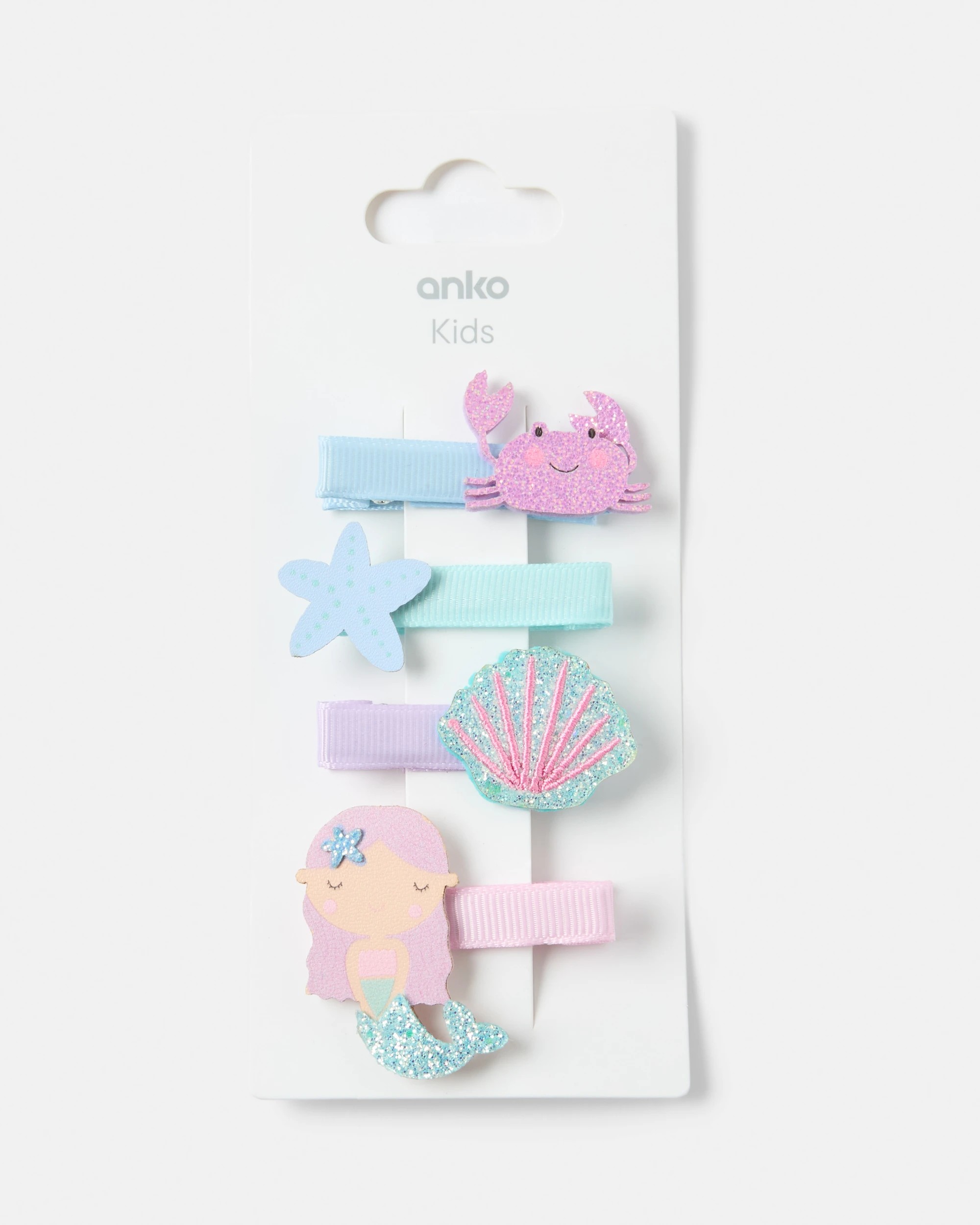 3 4 Pack Mermaid Hair Clips, 3 of 3