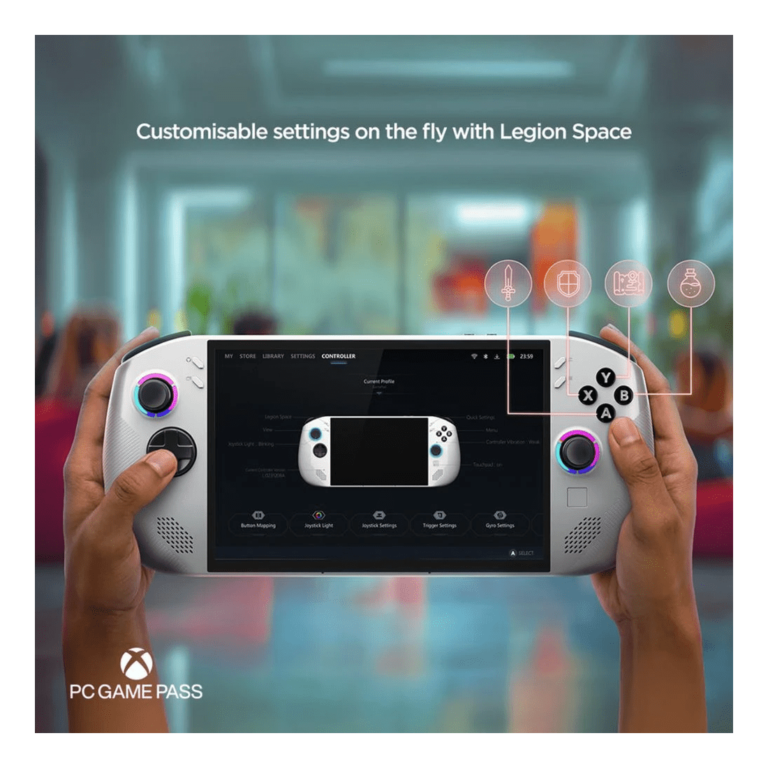 10 Lenovo Legion Go S Gaming Handheld Ryzen Z2 Go 16GB/512GB, 10 of 10