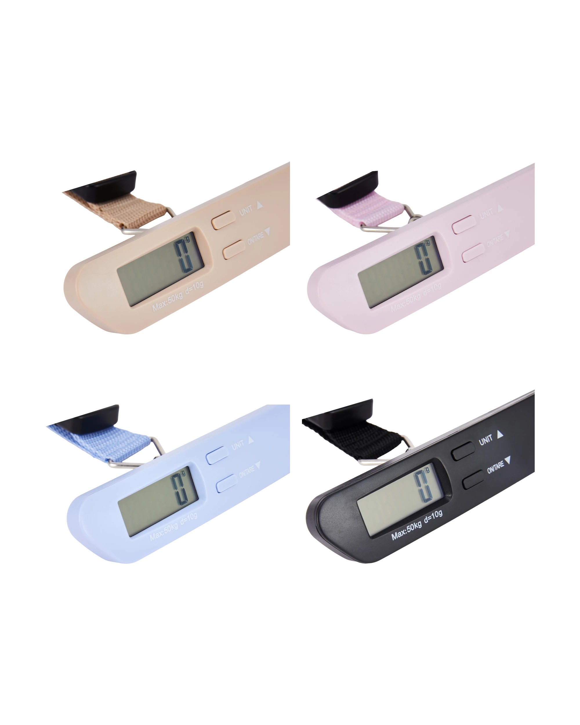5 Digital Travel Scales - Assorted, 5 of 8