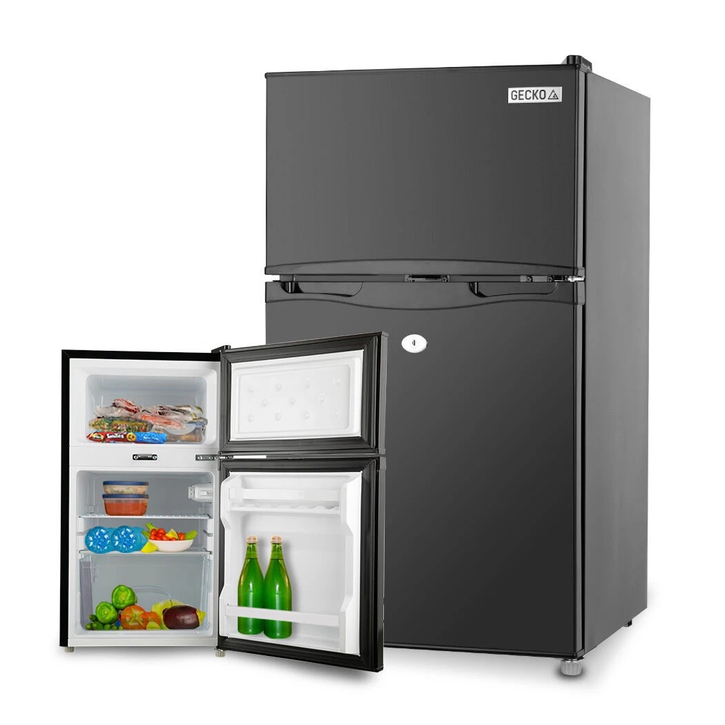 1 Gecko 95L Portable Double Door Fridge - Black, 1 of 1