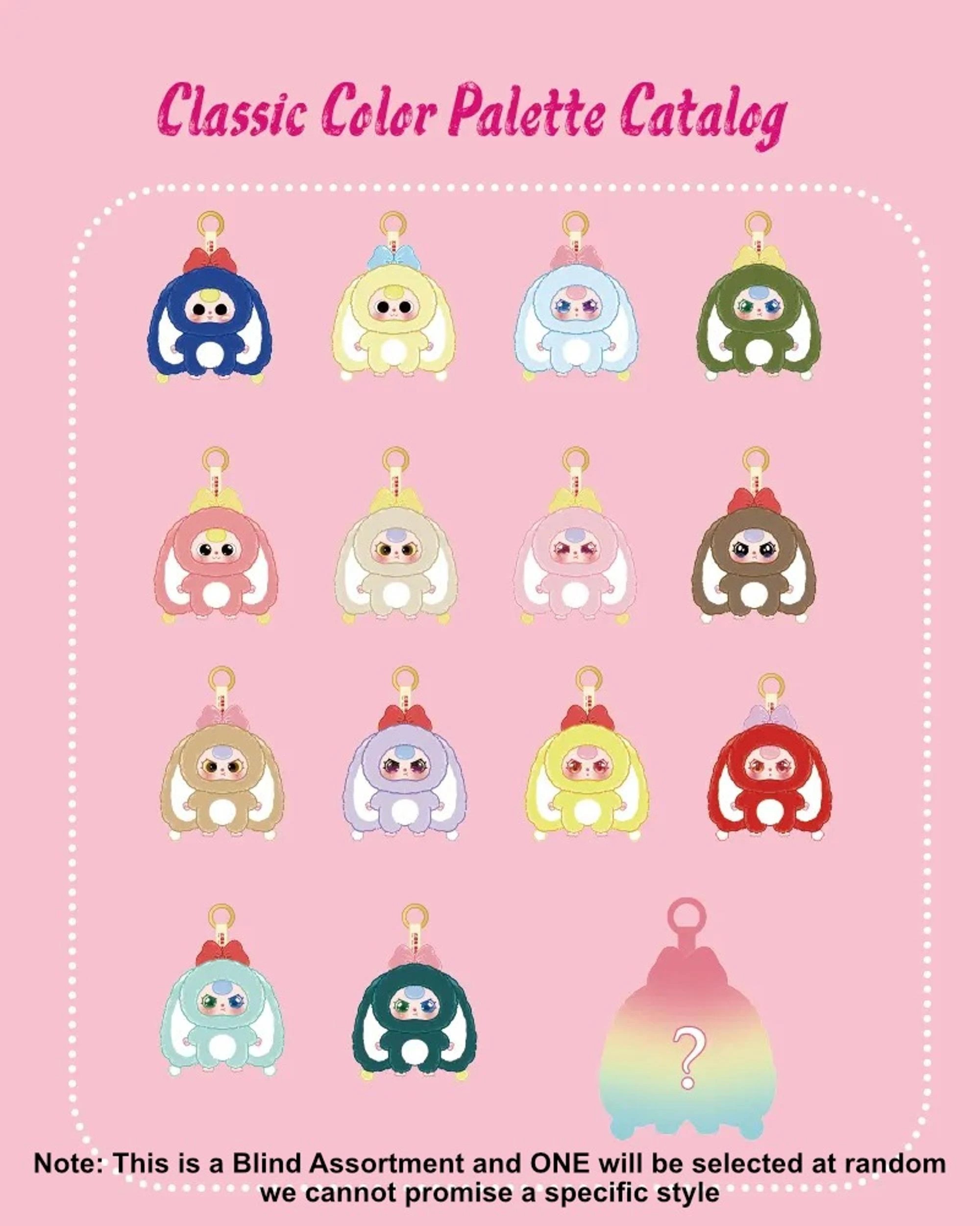 2 Baby Three: Macaron Cute Bunny V2 Plush Blind Box, 2 of 9