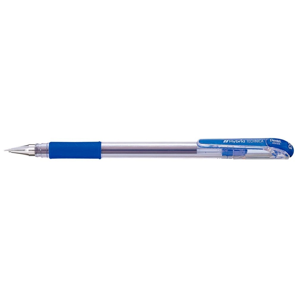 1 Pentel Hybrid Technica Gel Pen 0.3mm Blue, 1 of 1