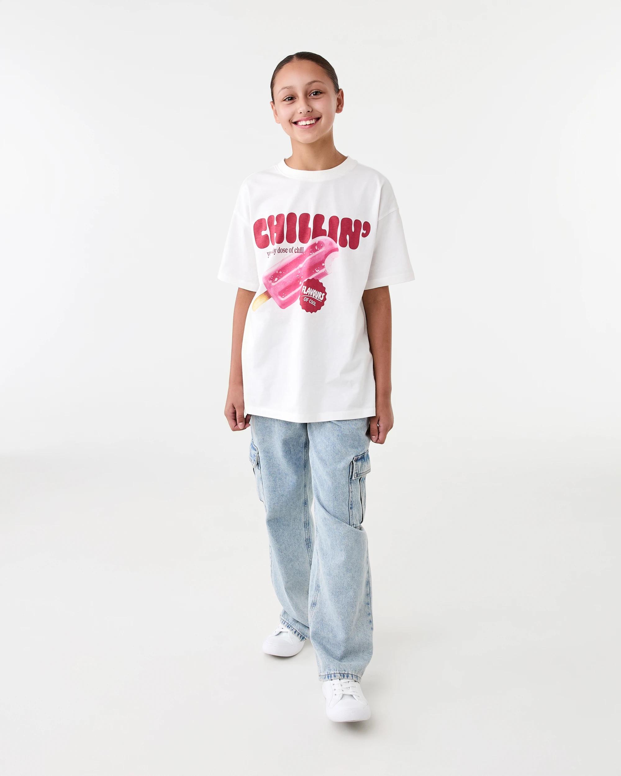 6 Oversized T-shirt Wht Icecrm, 6 of 7