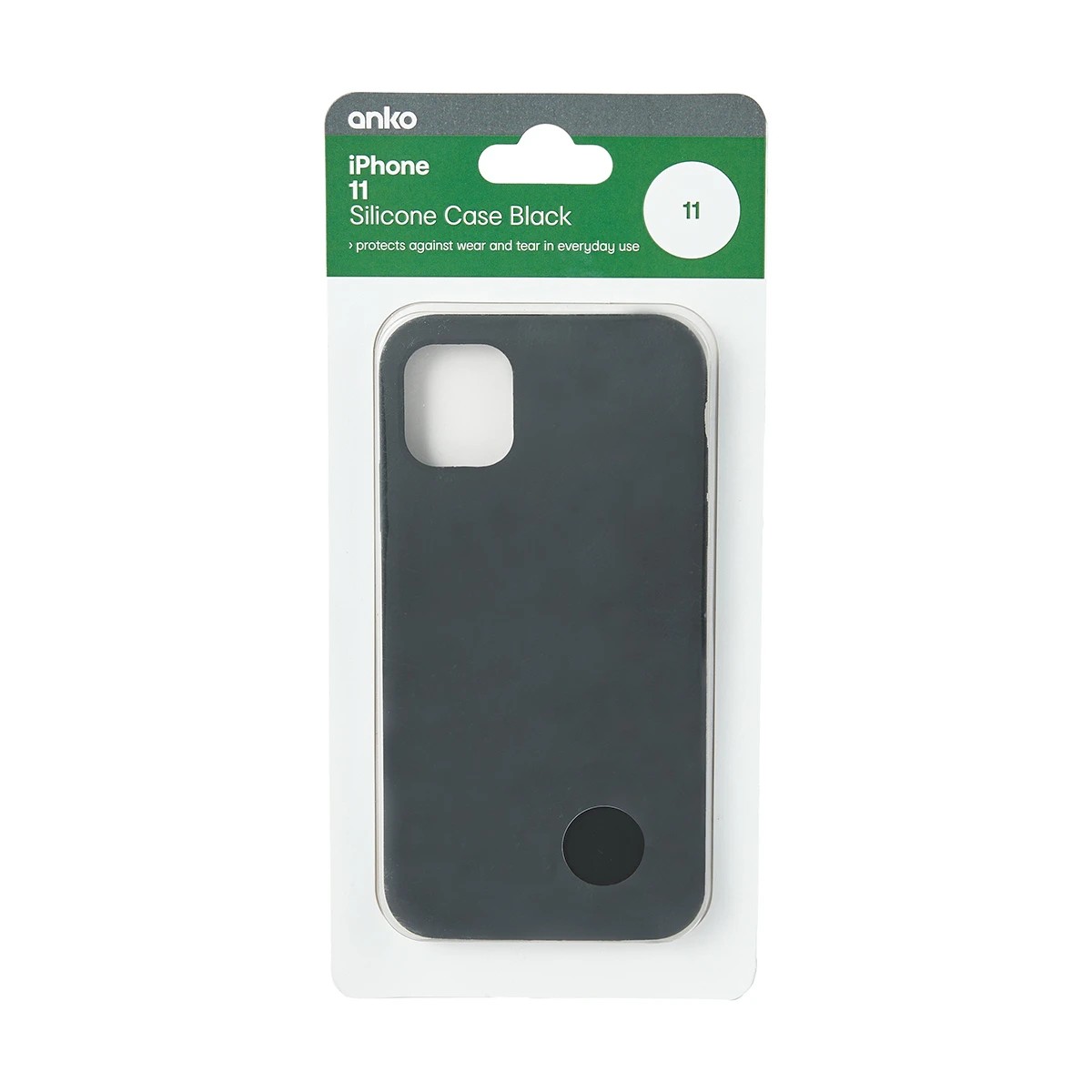 5 iPhone 11 Silicone Case - Black, 5 of 5
