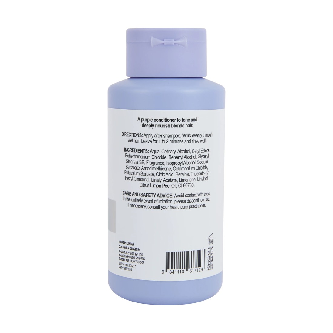 3 OXX Haircare Active Bond+ 03B Tone Blonde Conditioner 300ml, 3 of 4