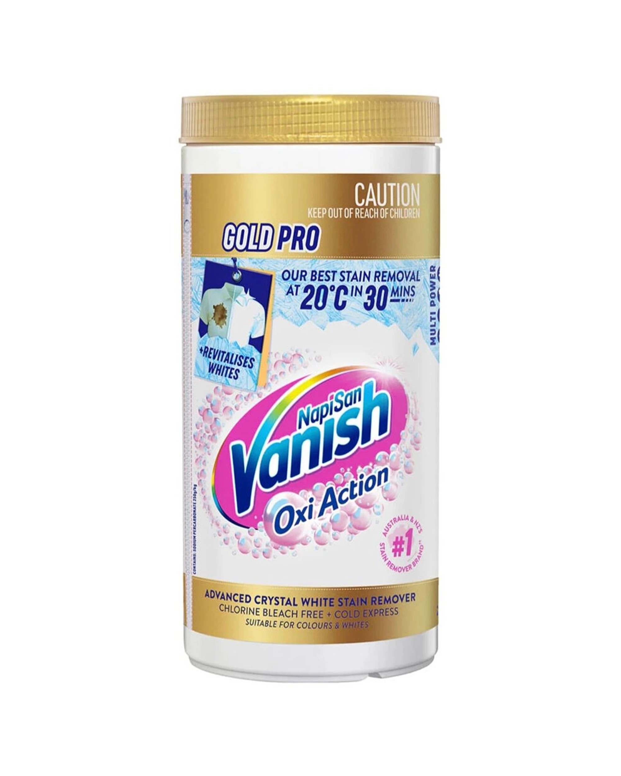 2 Vanish 3PK Napisan Pro Stain Remover Powder For Colour And Whites 2kg - Multi, 2 of 2