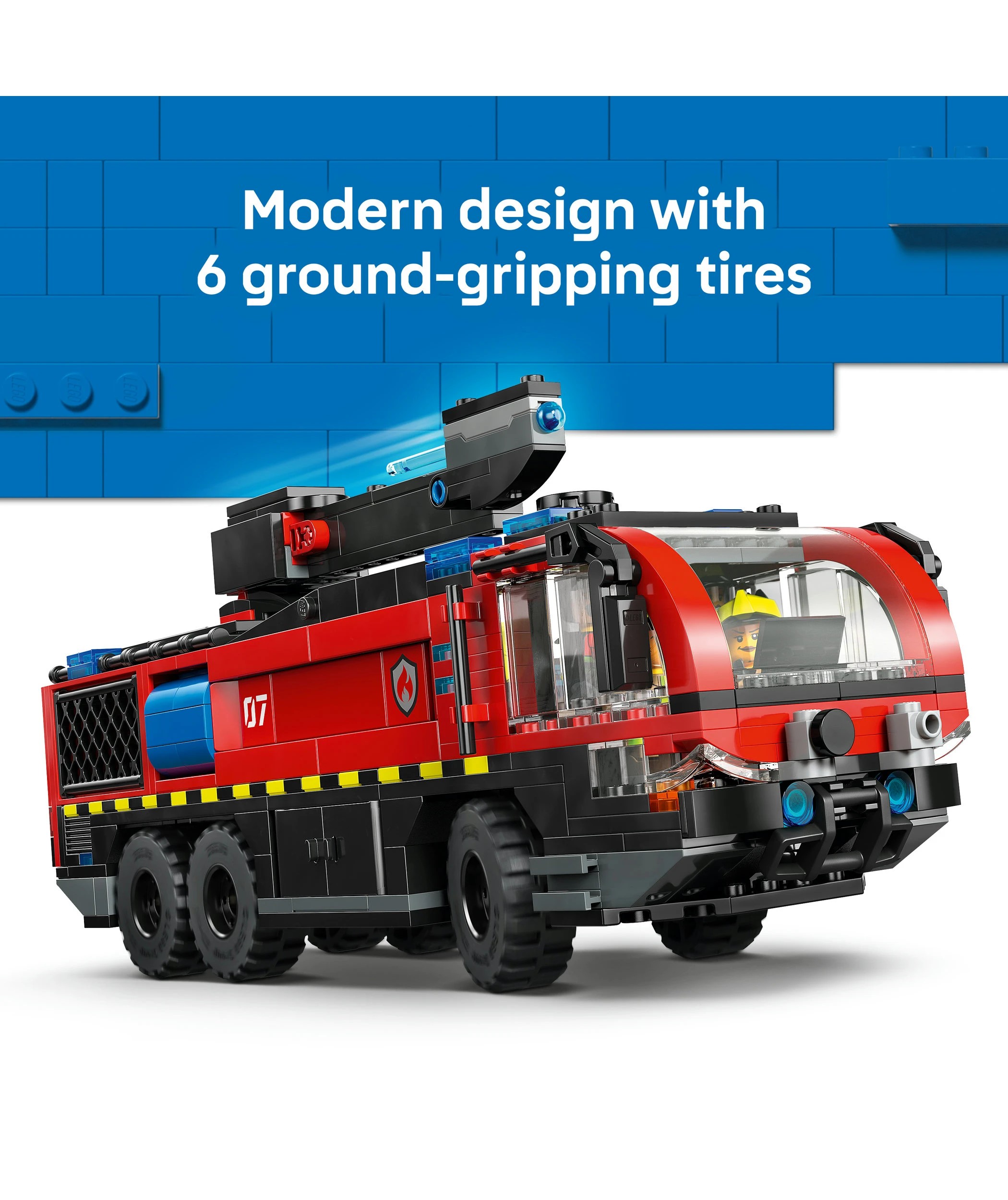 4 LEGO City Airport Fire Engine 60499, 4 of 8