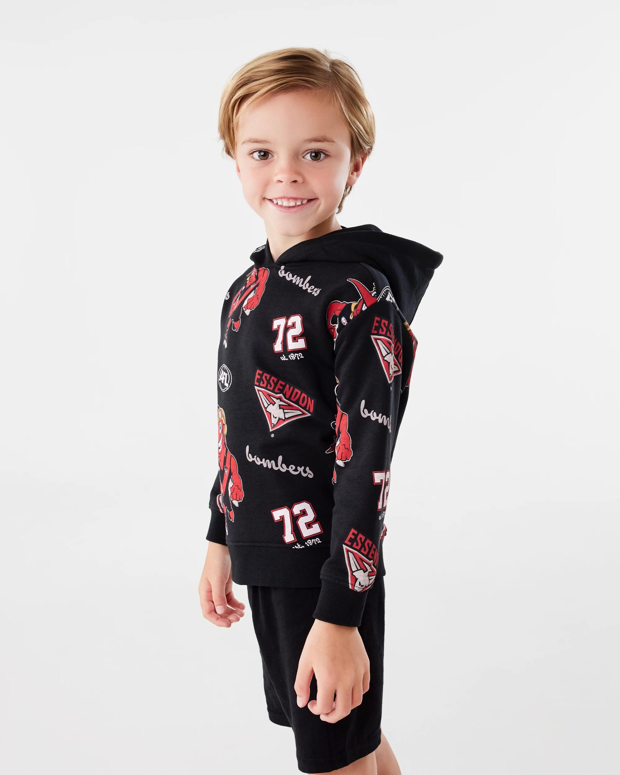 2 Official AFL Kids Hoodie Essendon, 2 of 10