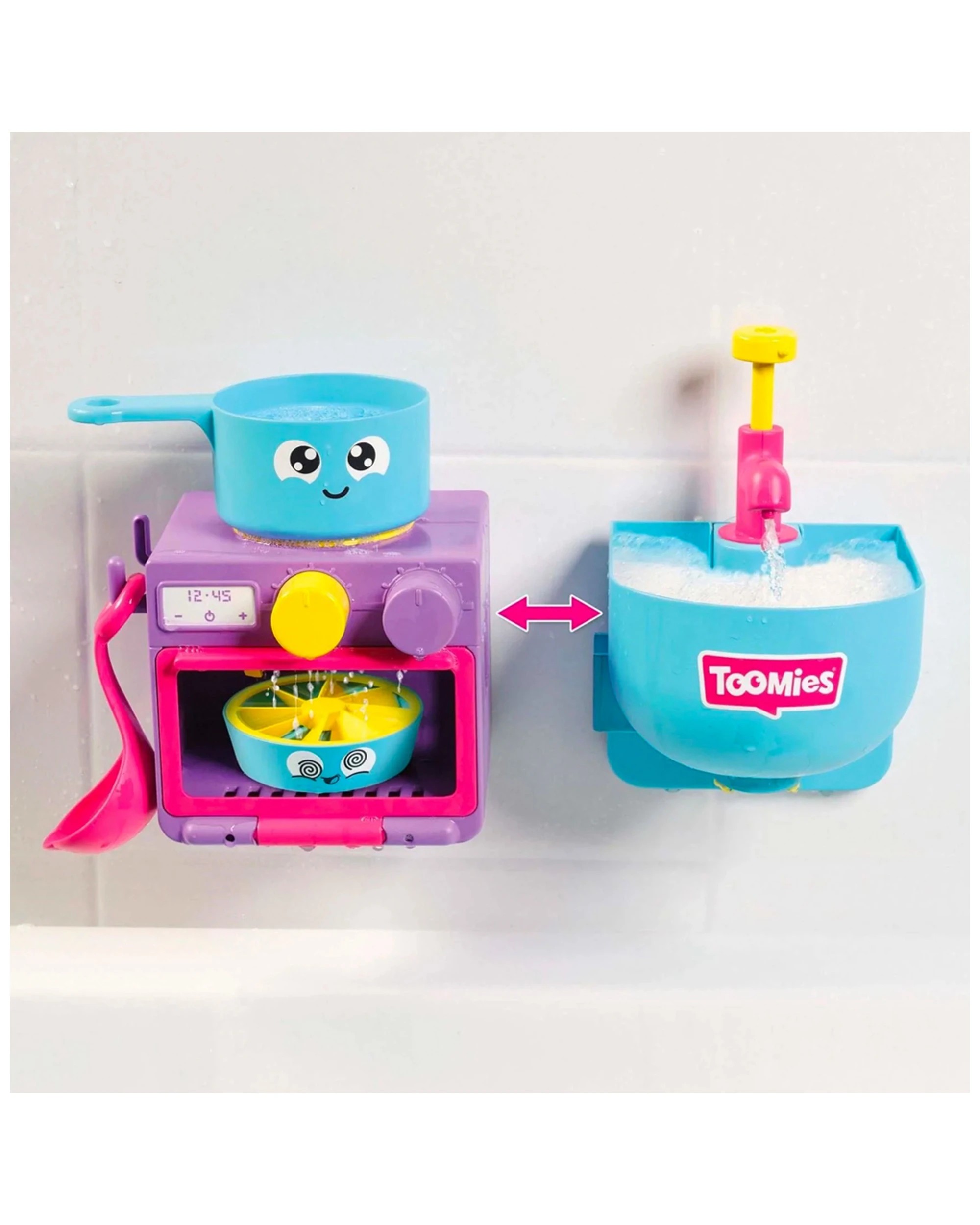 2 Tomy Toomies Bubble & Bake Bathtime Kitchen Toy 18m+
 - Multi, 2 of 4