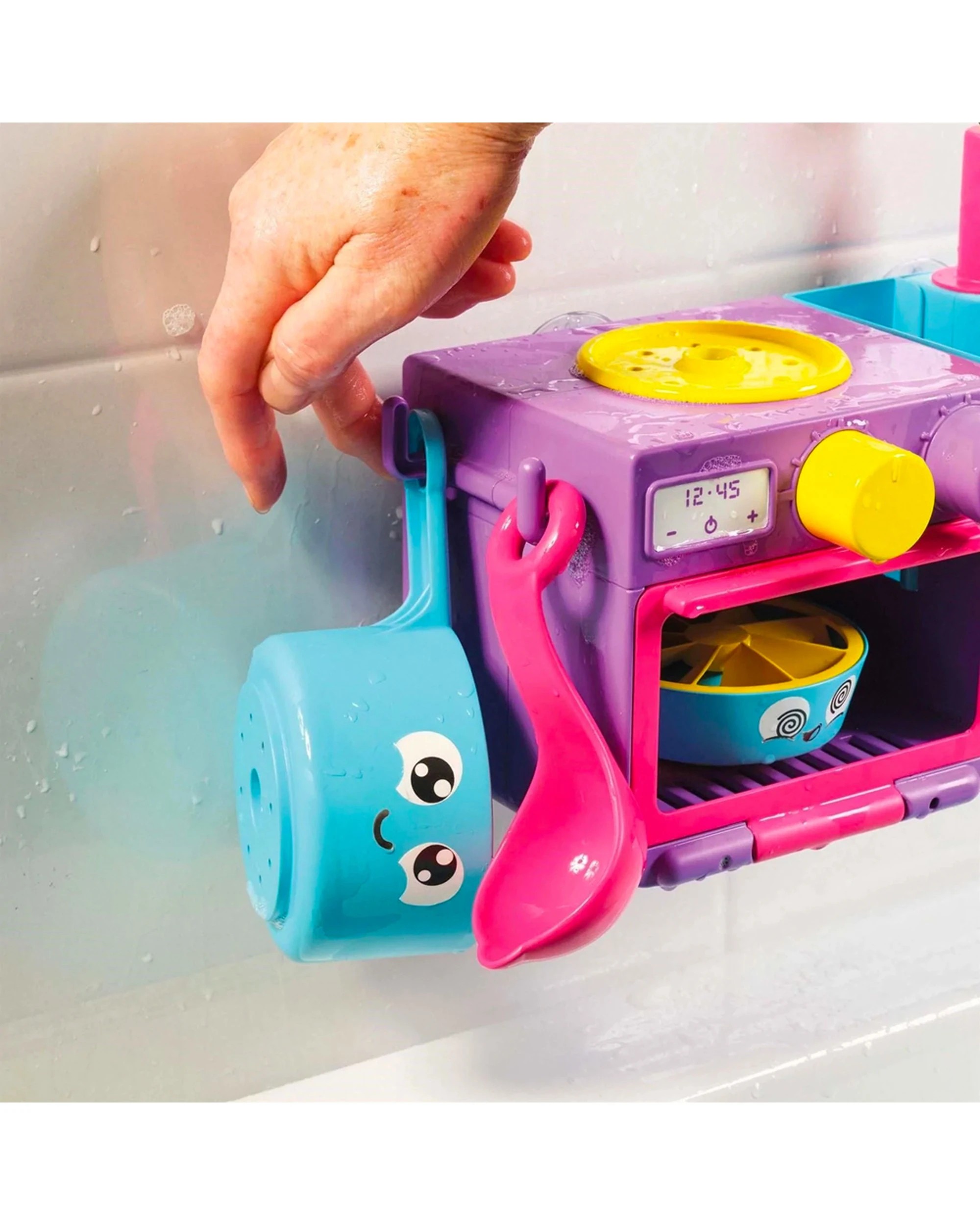 2 Tomy Toomies Bubble & Bake Bathtime Kitchen Toy - Multi, 2 of 5